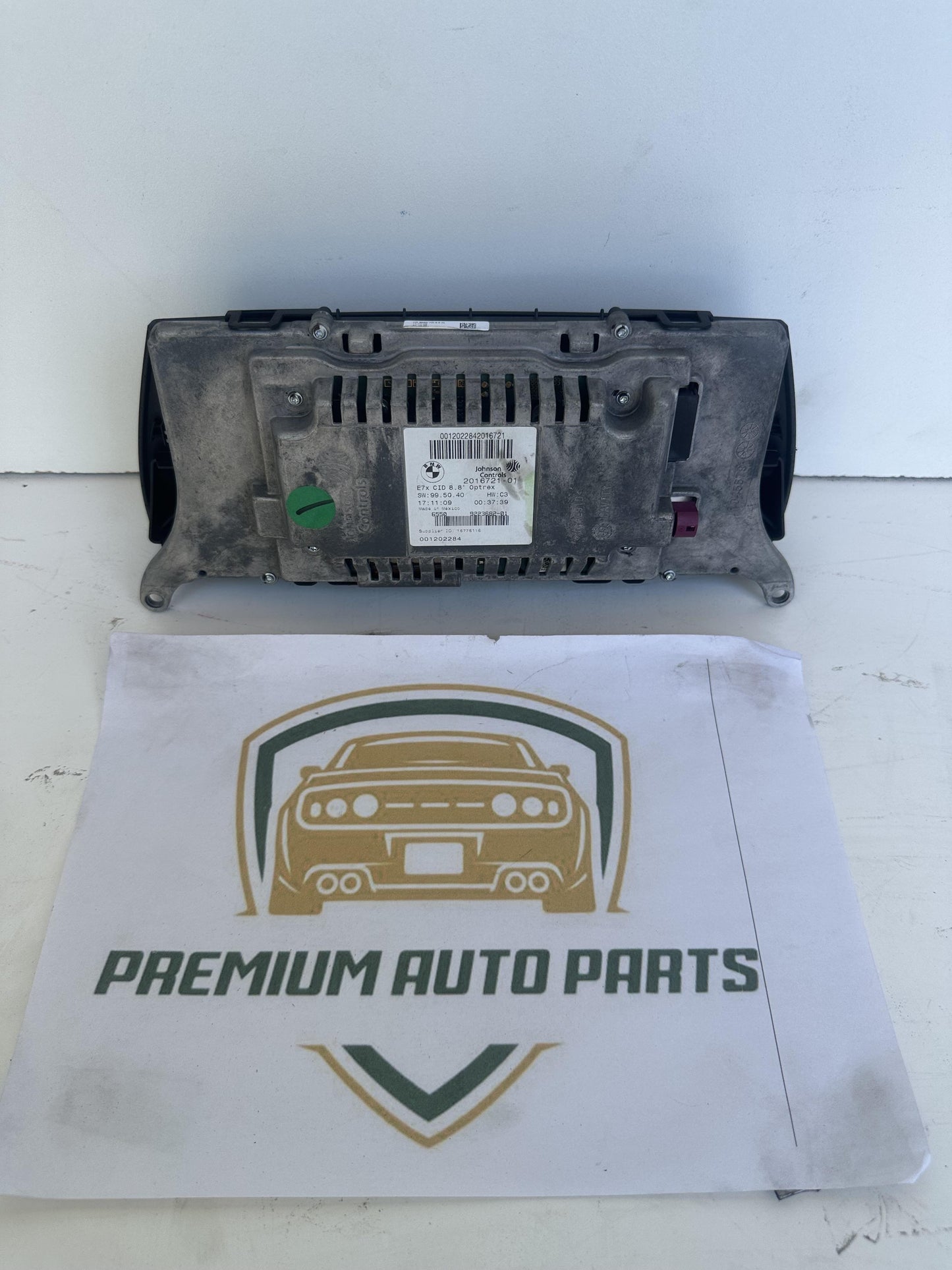 2008  E70 Stereo Head Unit