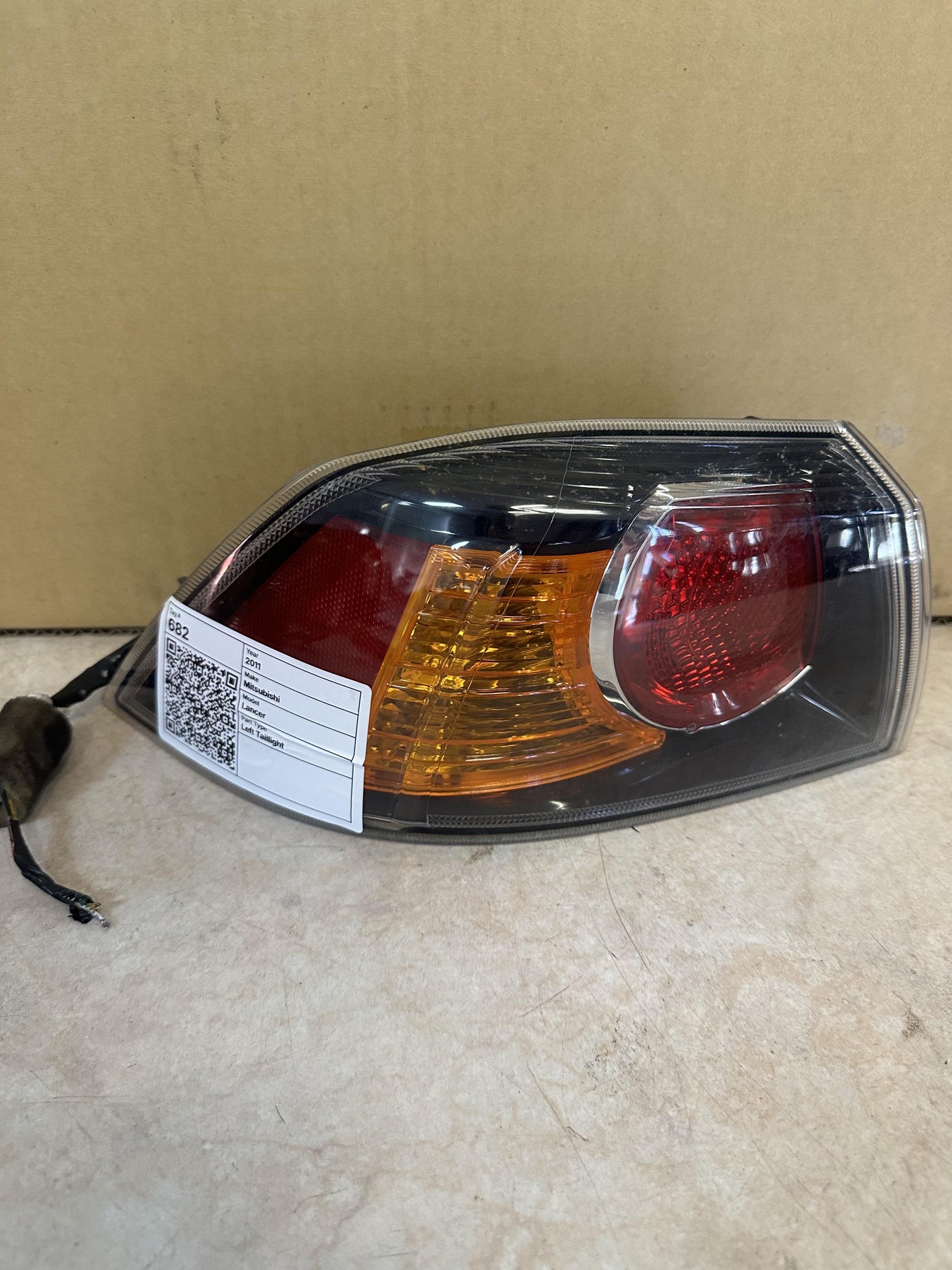 2011  Lancer Left Taillight