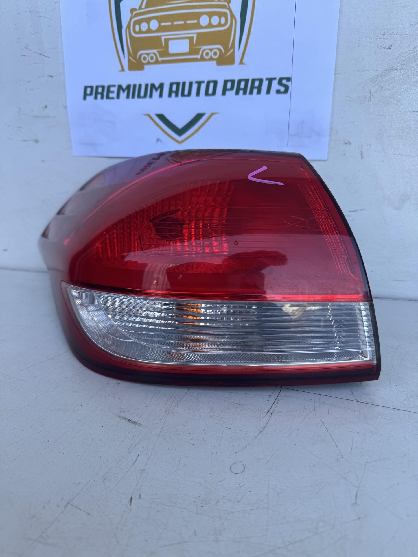 2014   Left Taillight