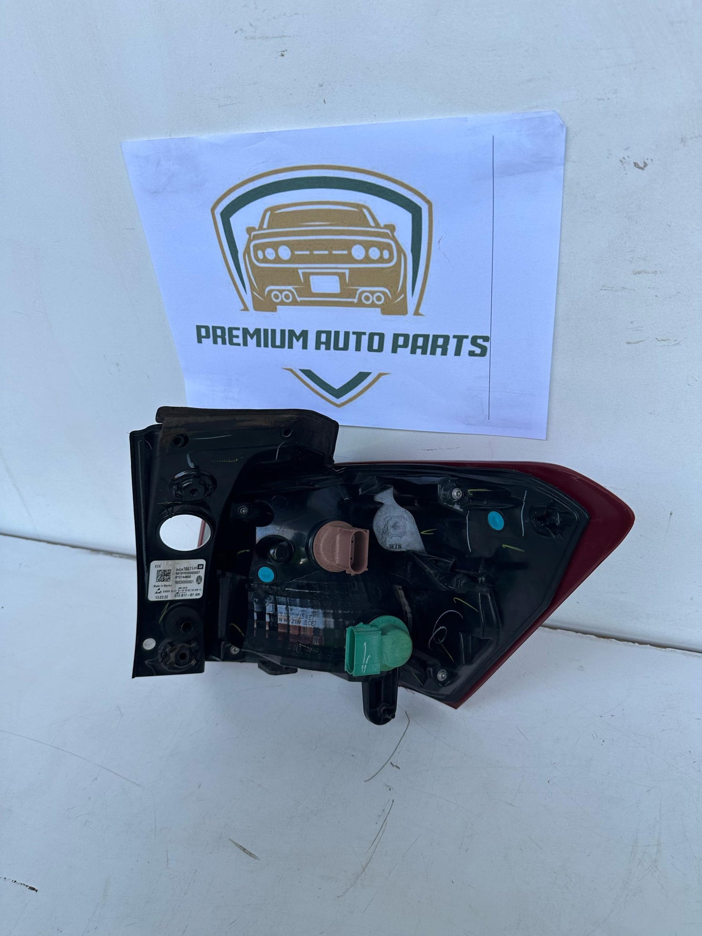 2019  EQ Left Taillight
