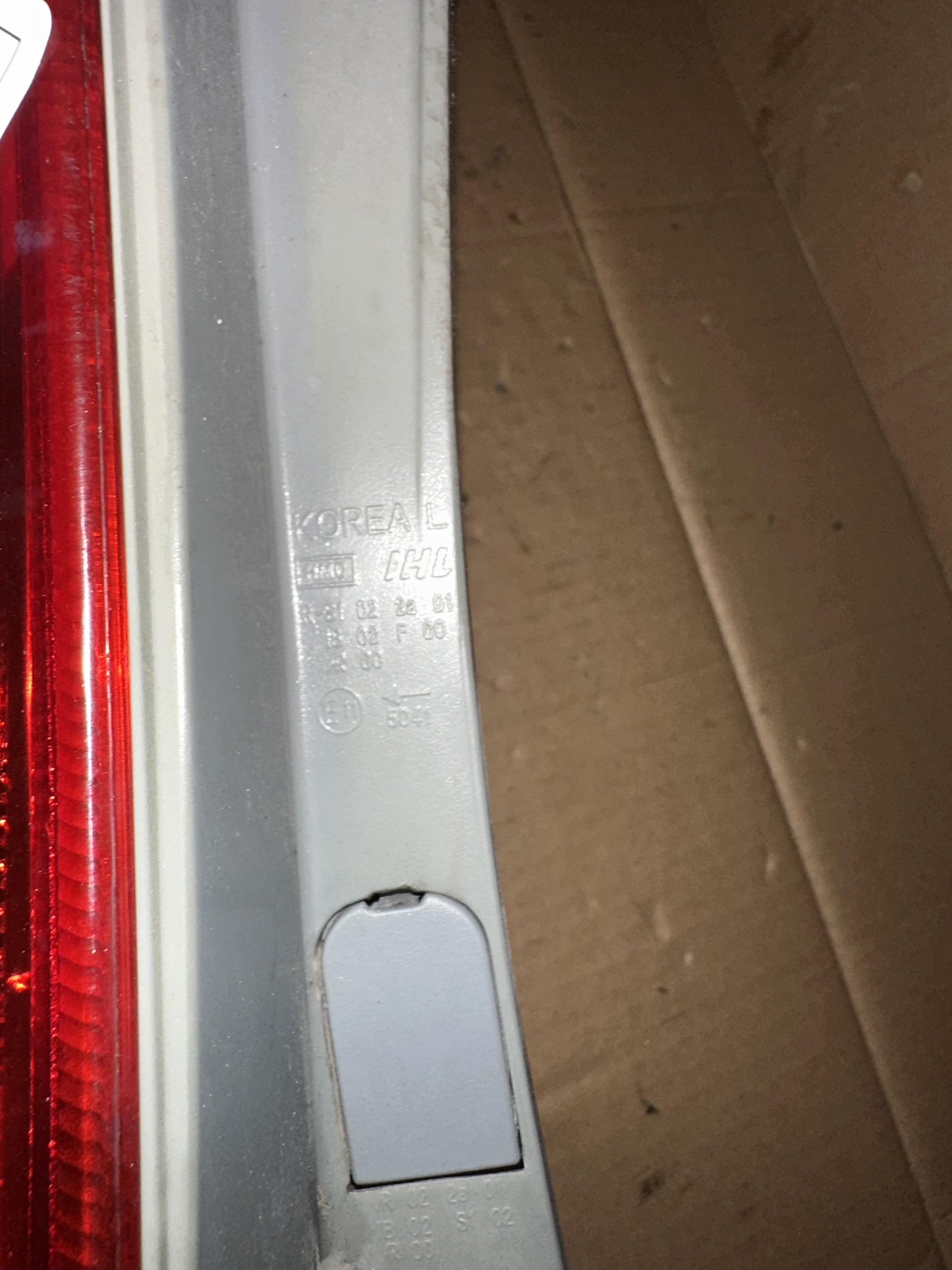 2010  I30 Left Taillight