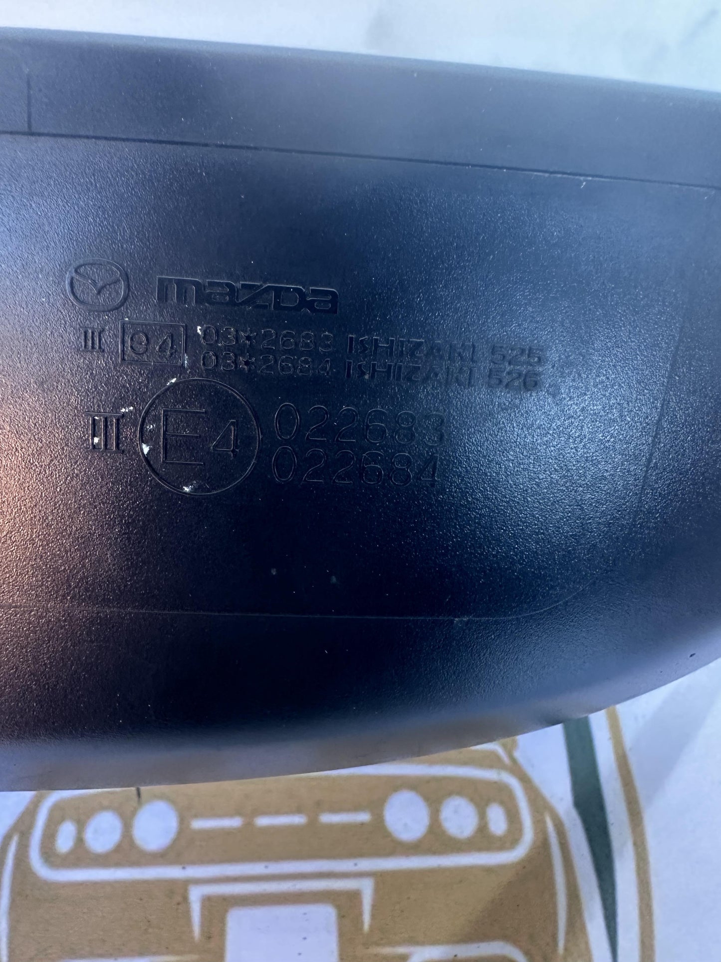 2012  II BL Right Door Mirror