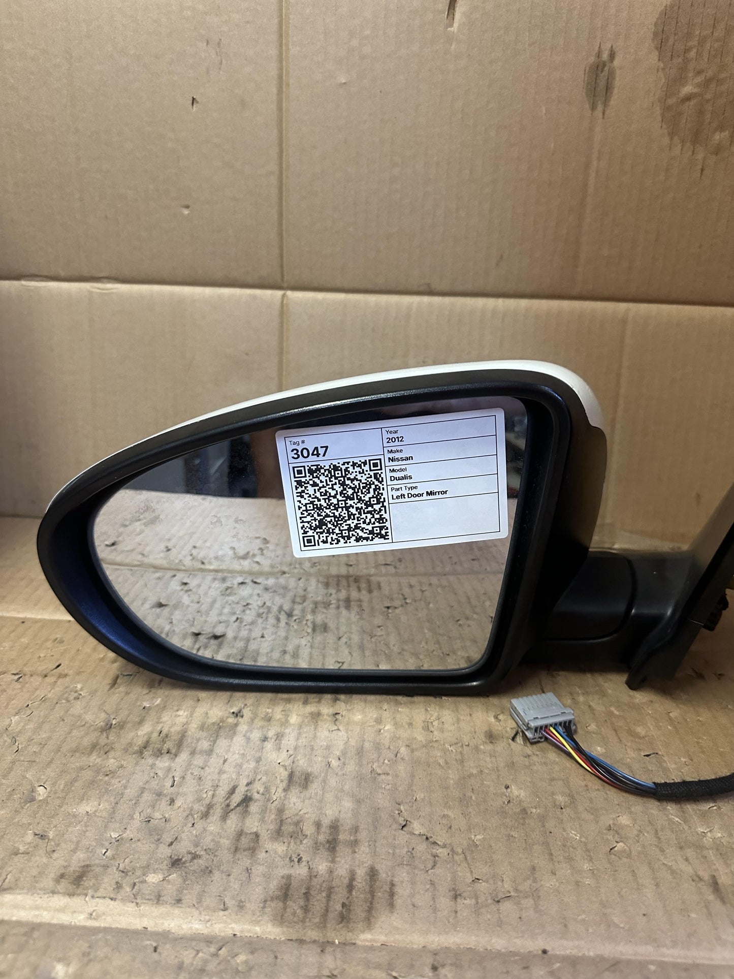 2012  I J10 Left Door Mirror