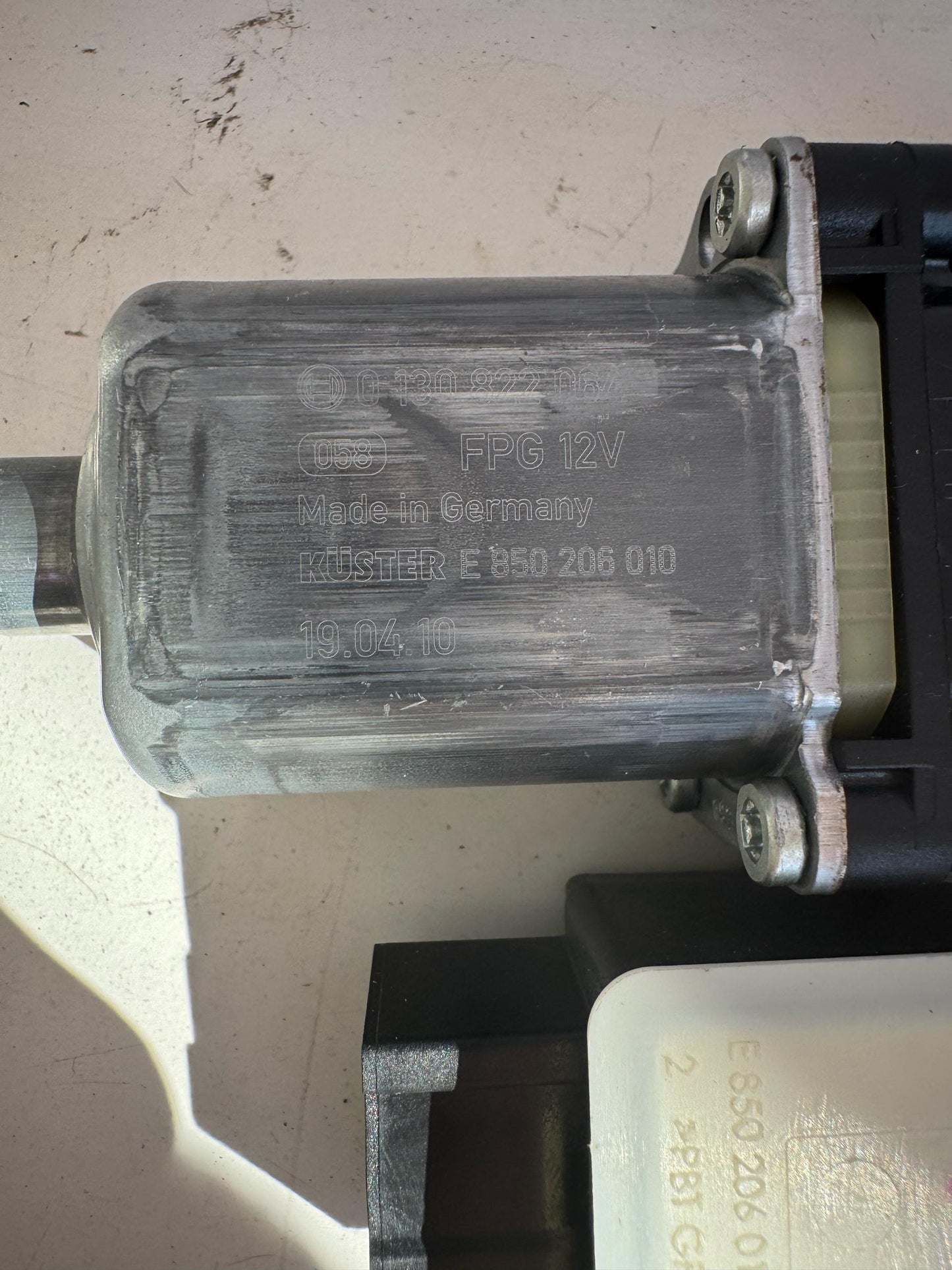2019   Right Front Window Regulator/Motor