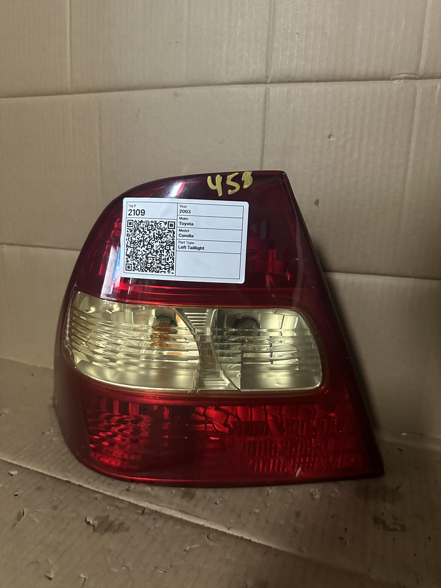 2003  E120 Left Taillight