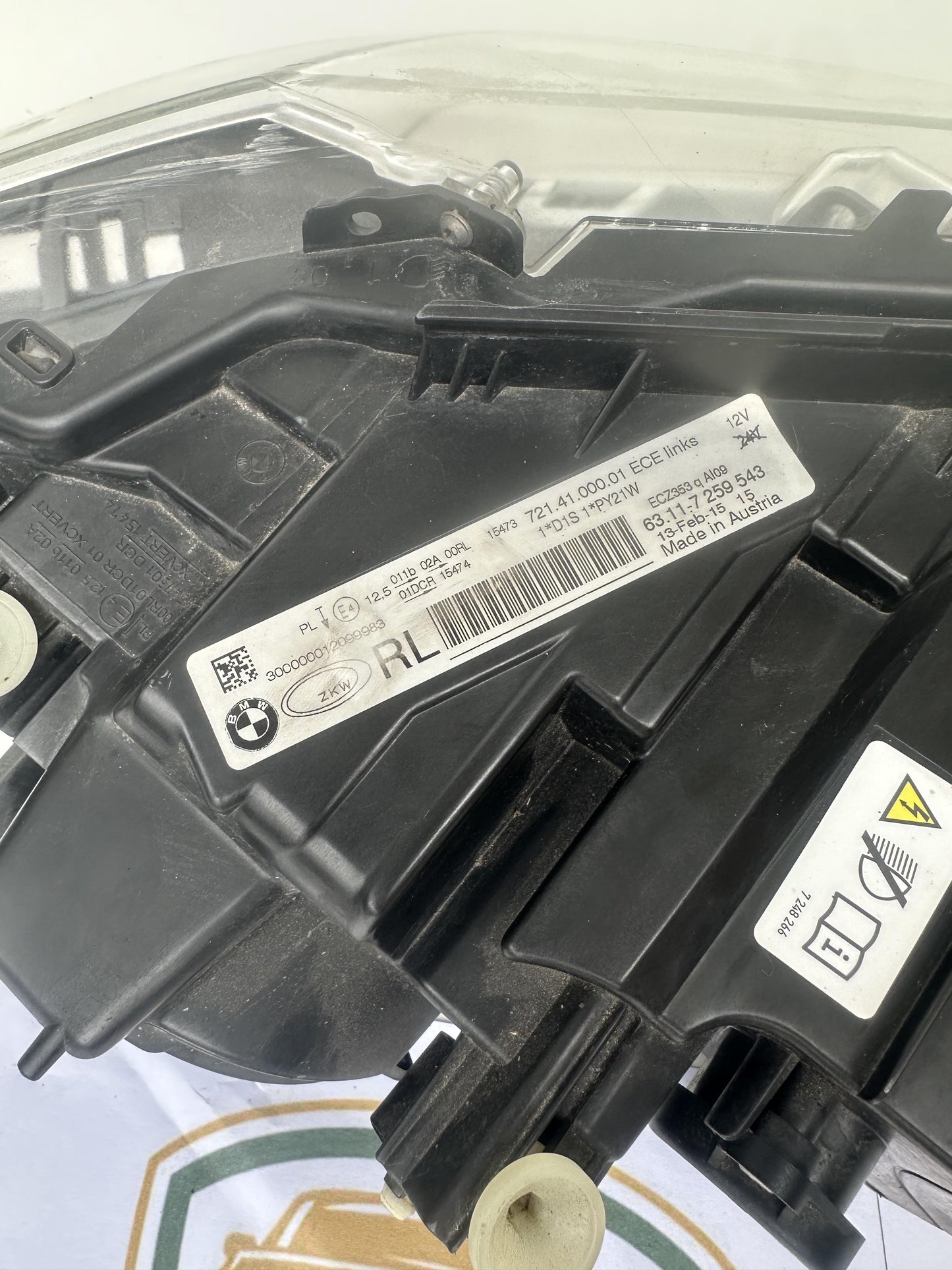 2013  F30 Left Headlight