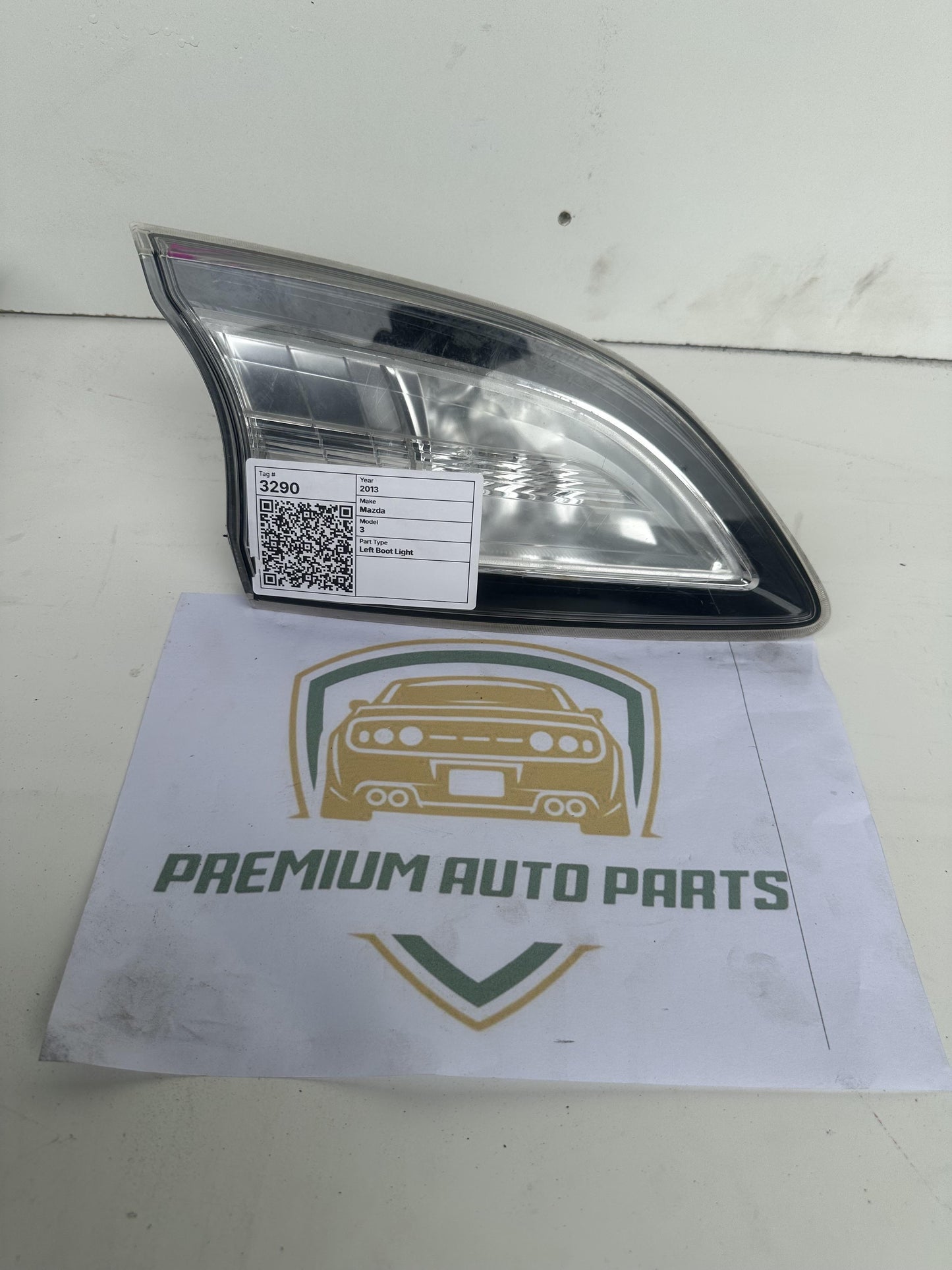 2013  II BL Left Boot Light