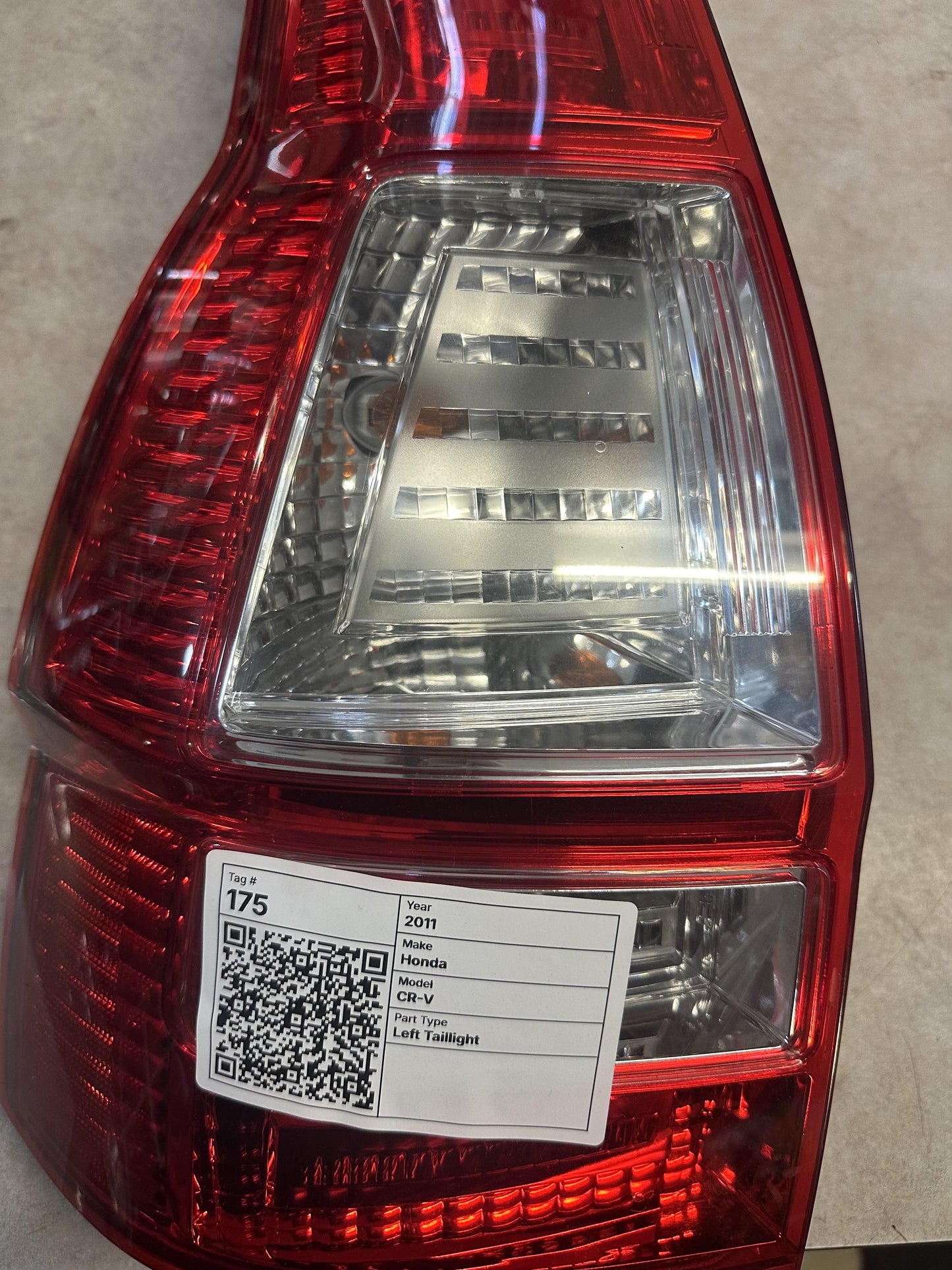 2011   Left Taillight