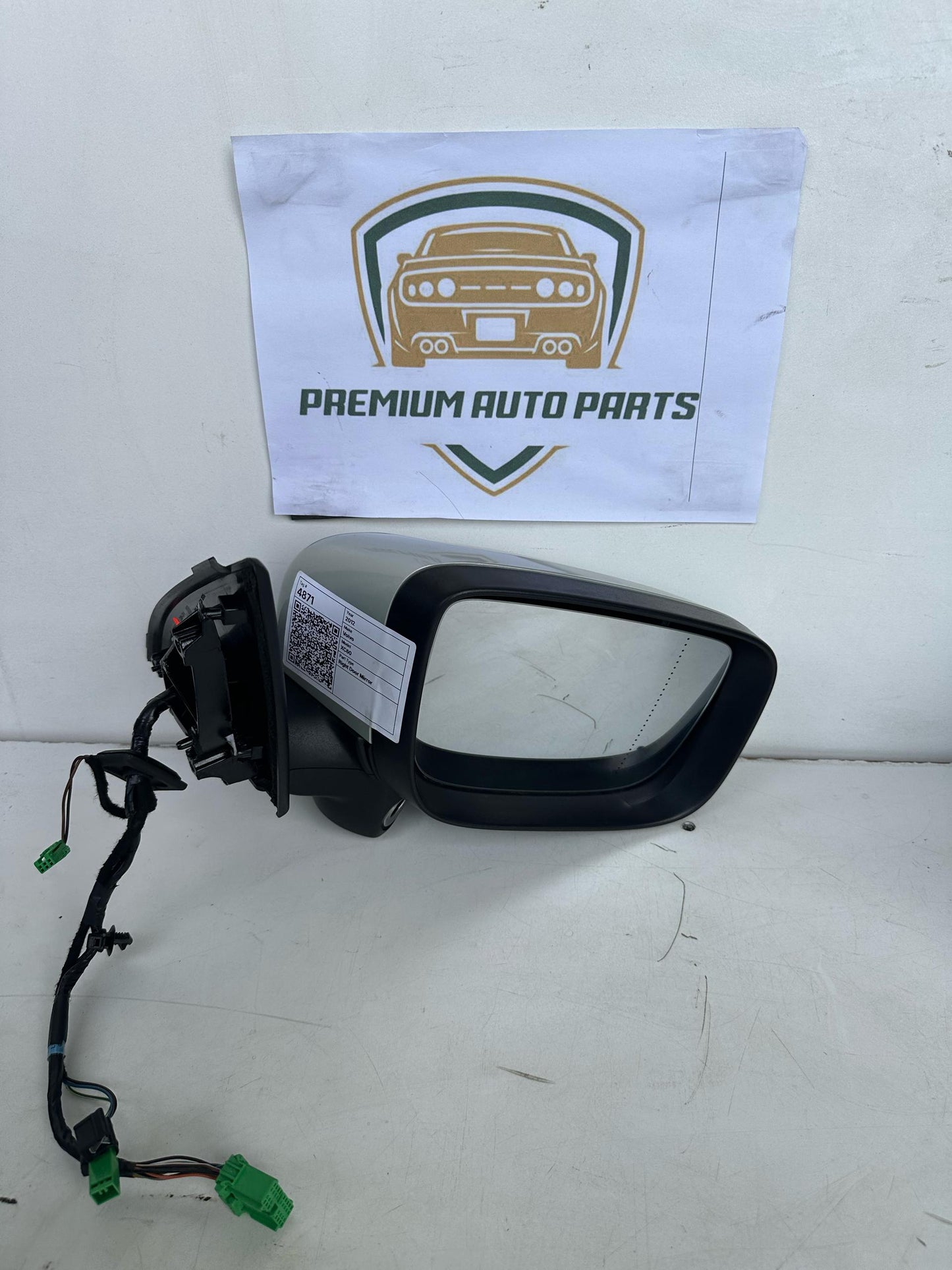 2012 Volvo XC60 Right Door Mirror
