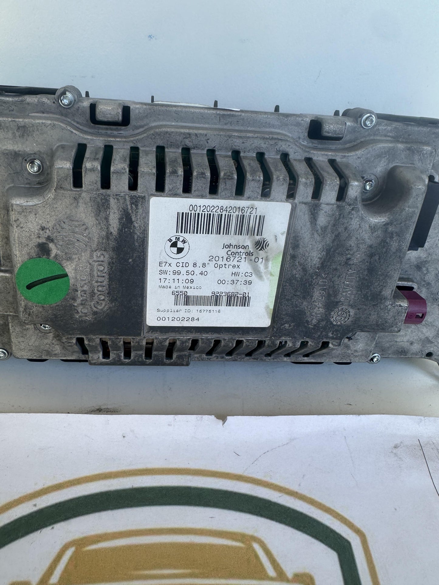 2008  E70 Stereo Head Unit
