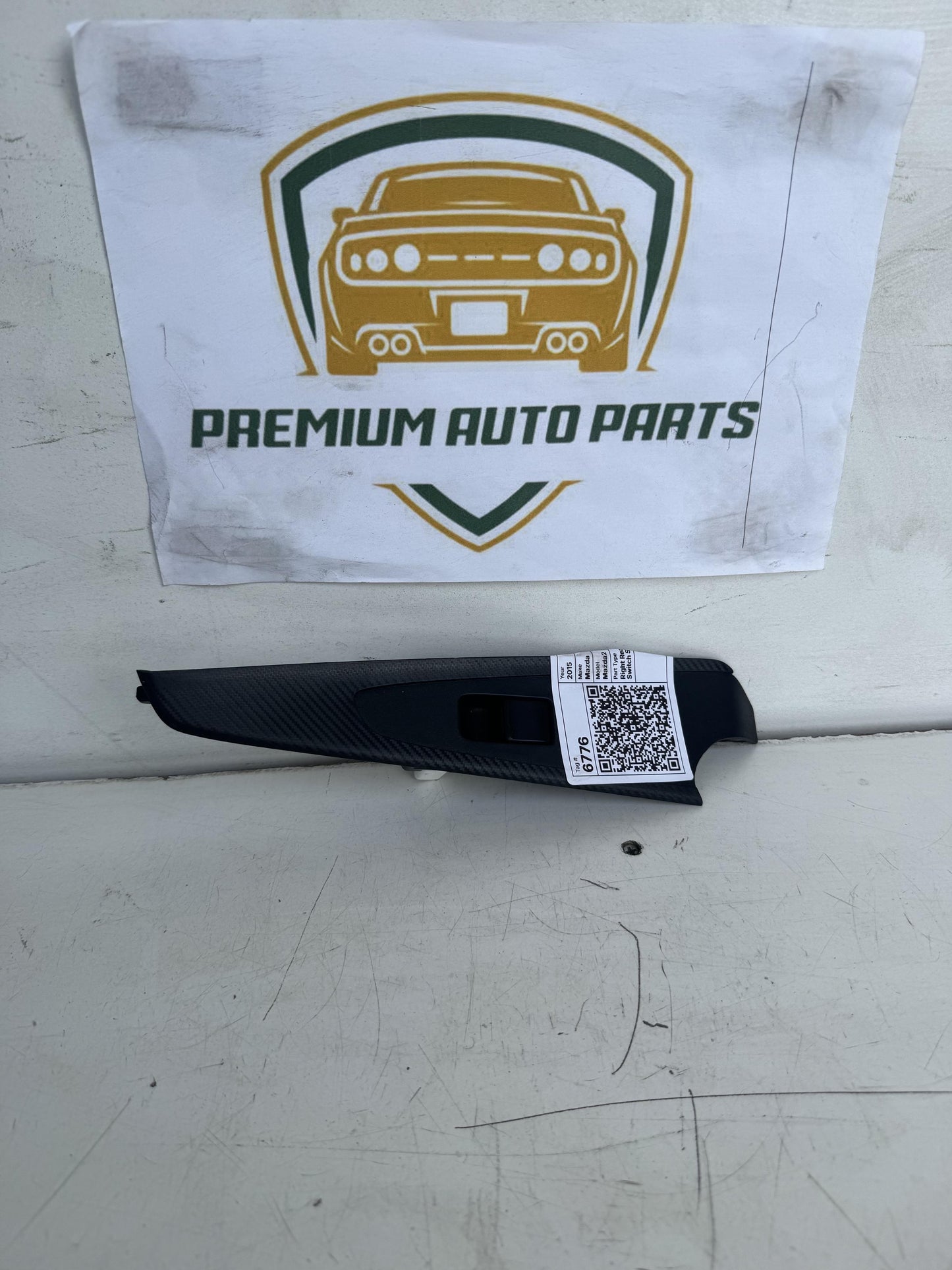 2015   Right Rear Door Window Switch Surround