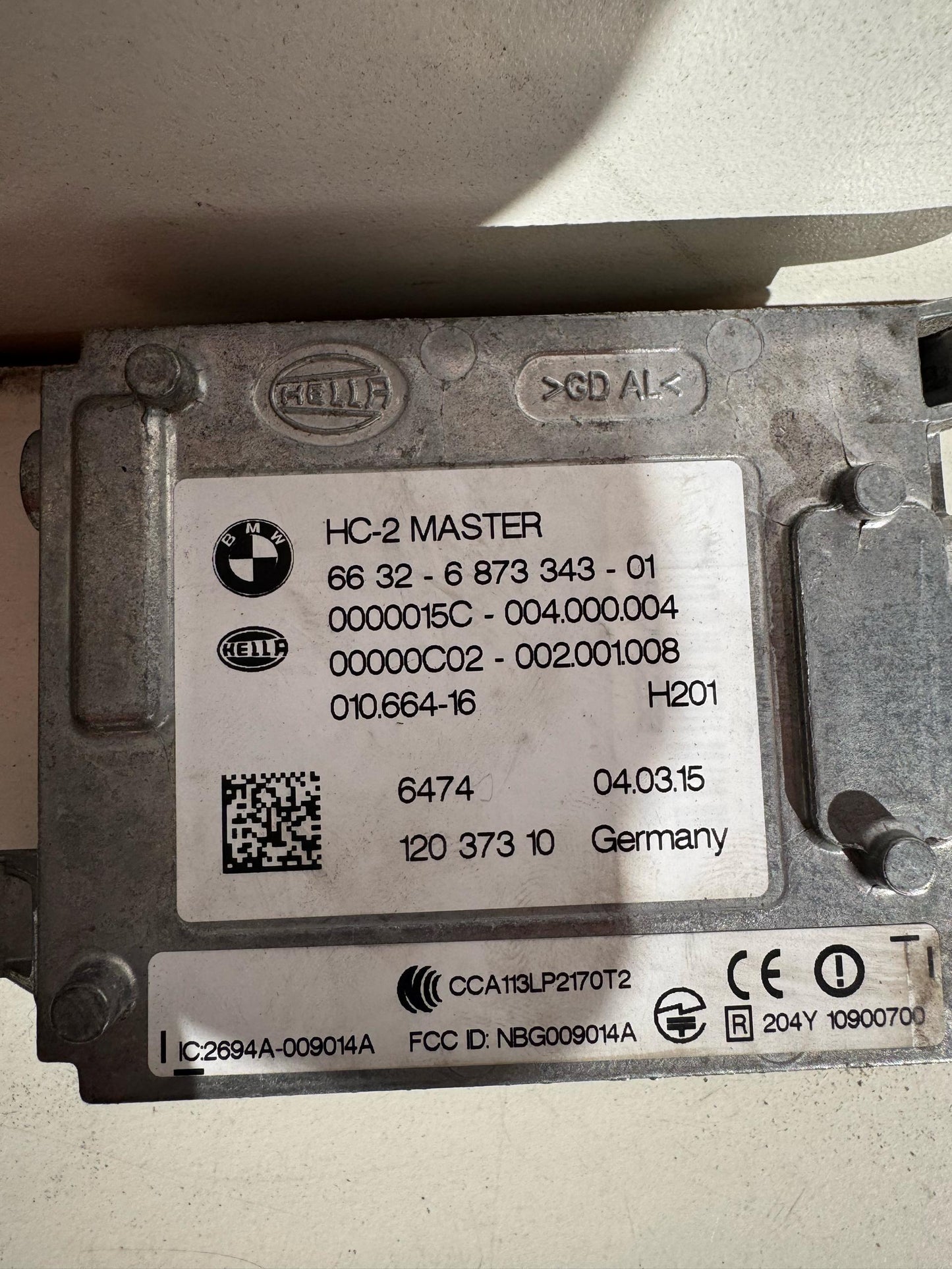 2013  F30 Lane Change Assist Module