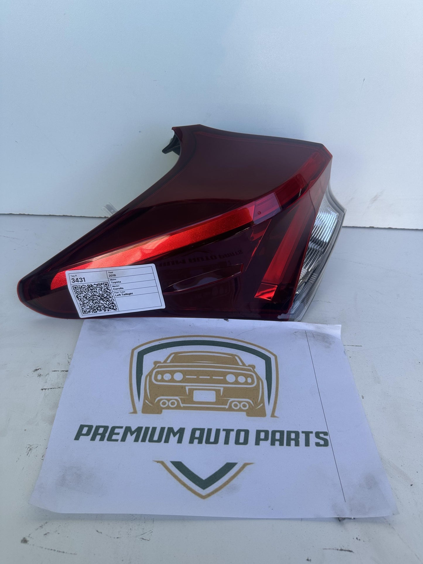 2018  ZRE1* Left Taillight