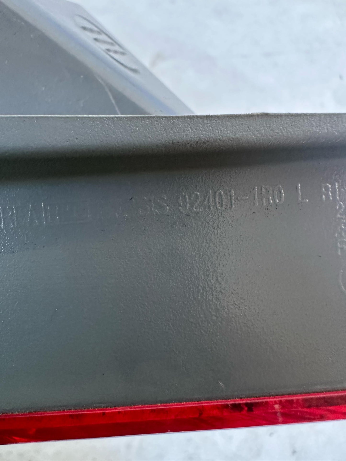 2013 Hyundai Accent Left Taillight