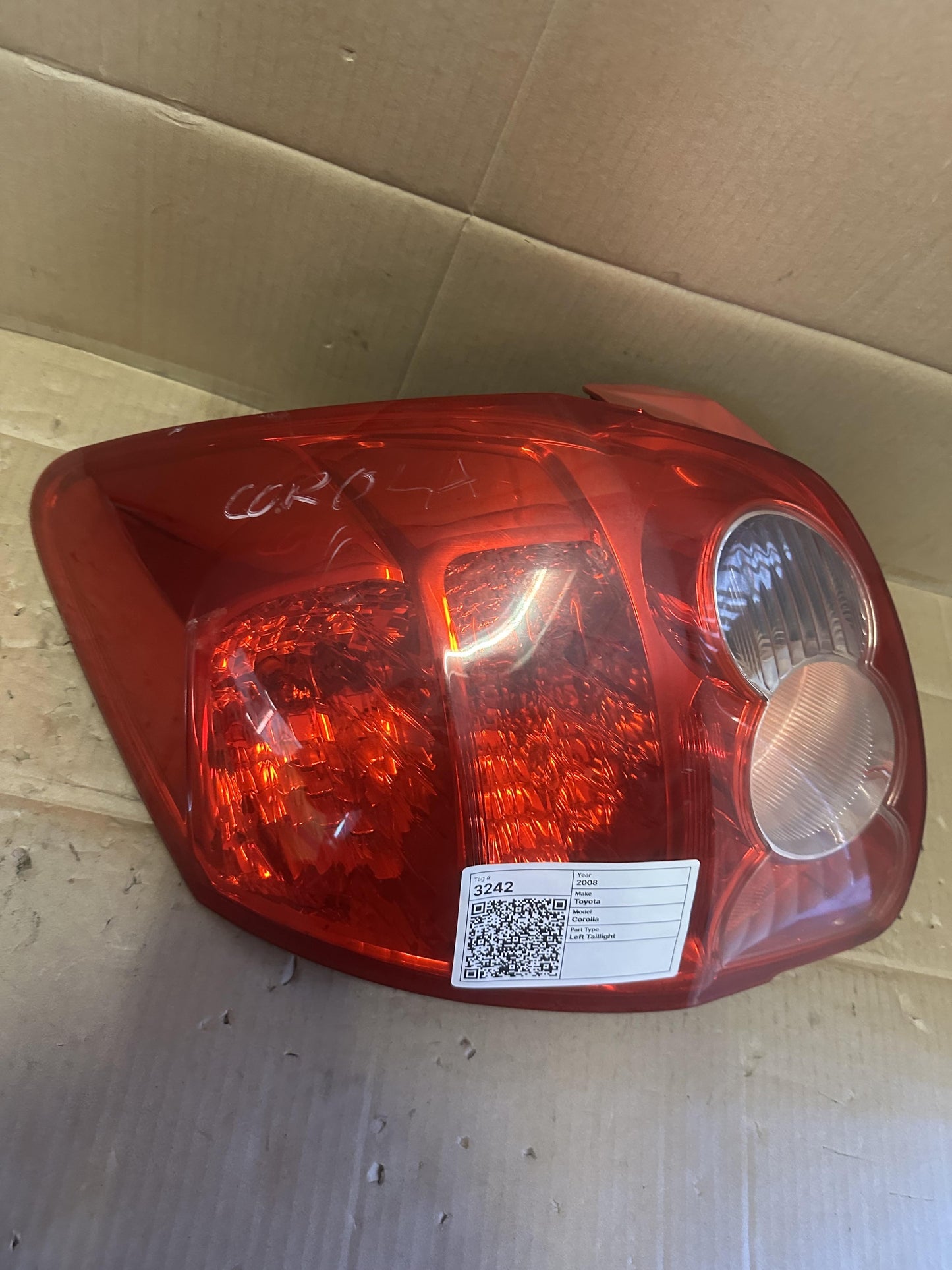 2008   Left Taillight