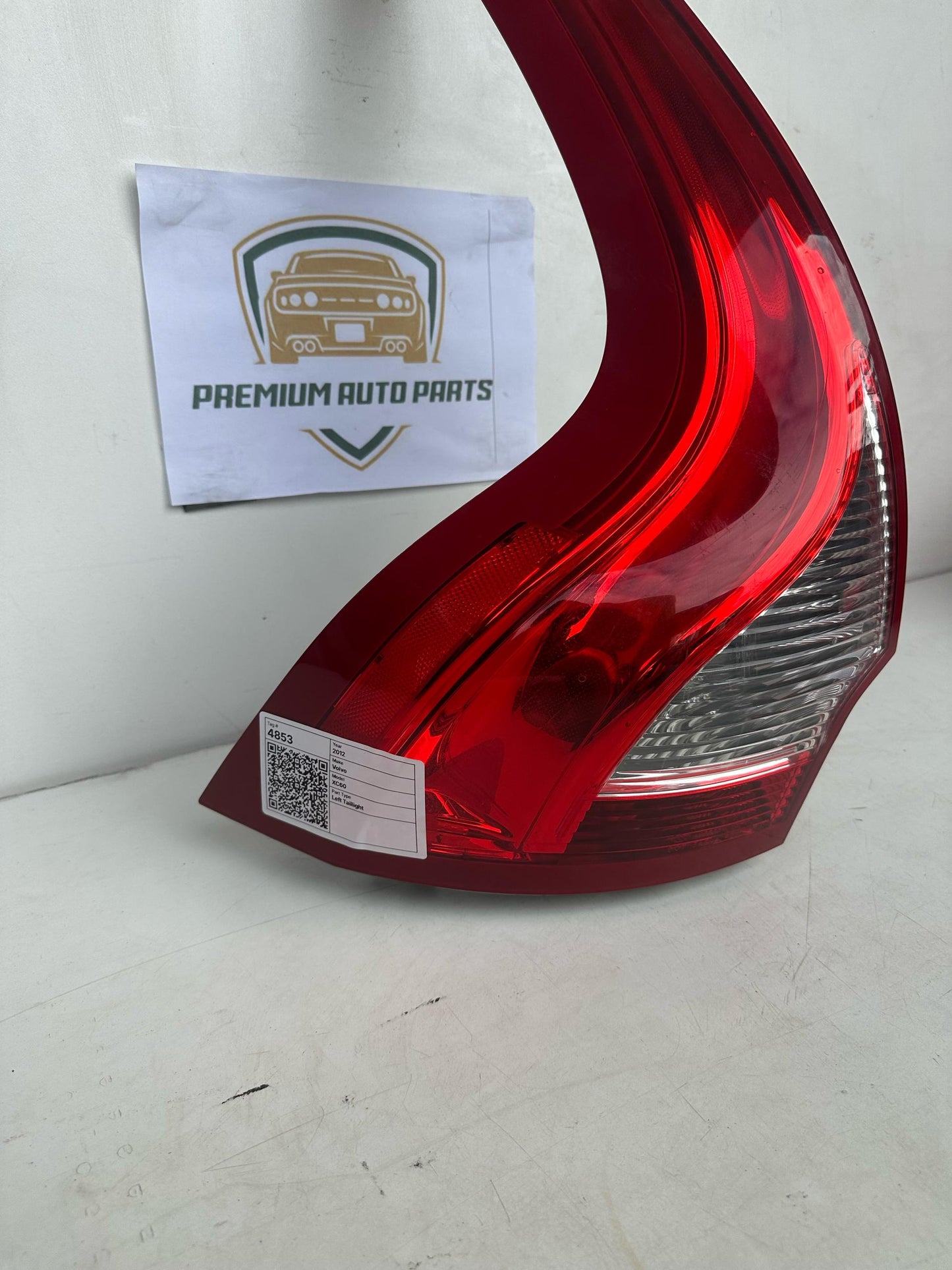 2012 Volvo XC60 Left Taillight
