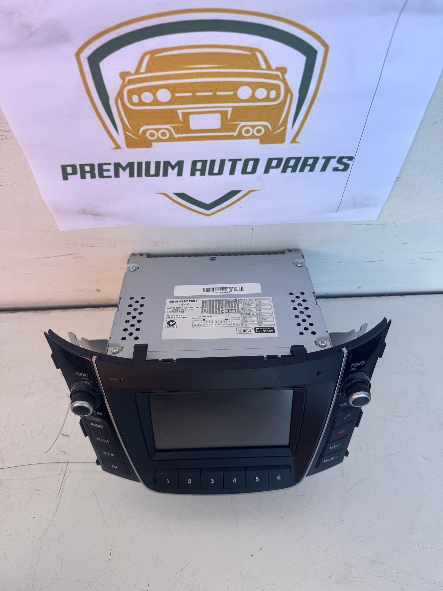 2015  GD Stereo Head Unit