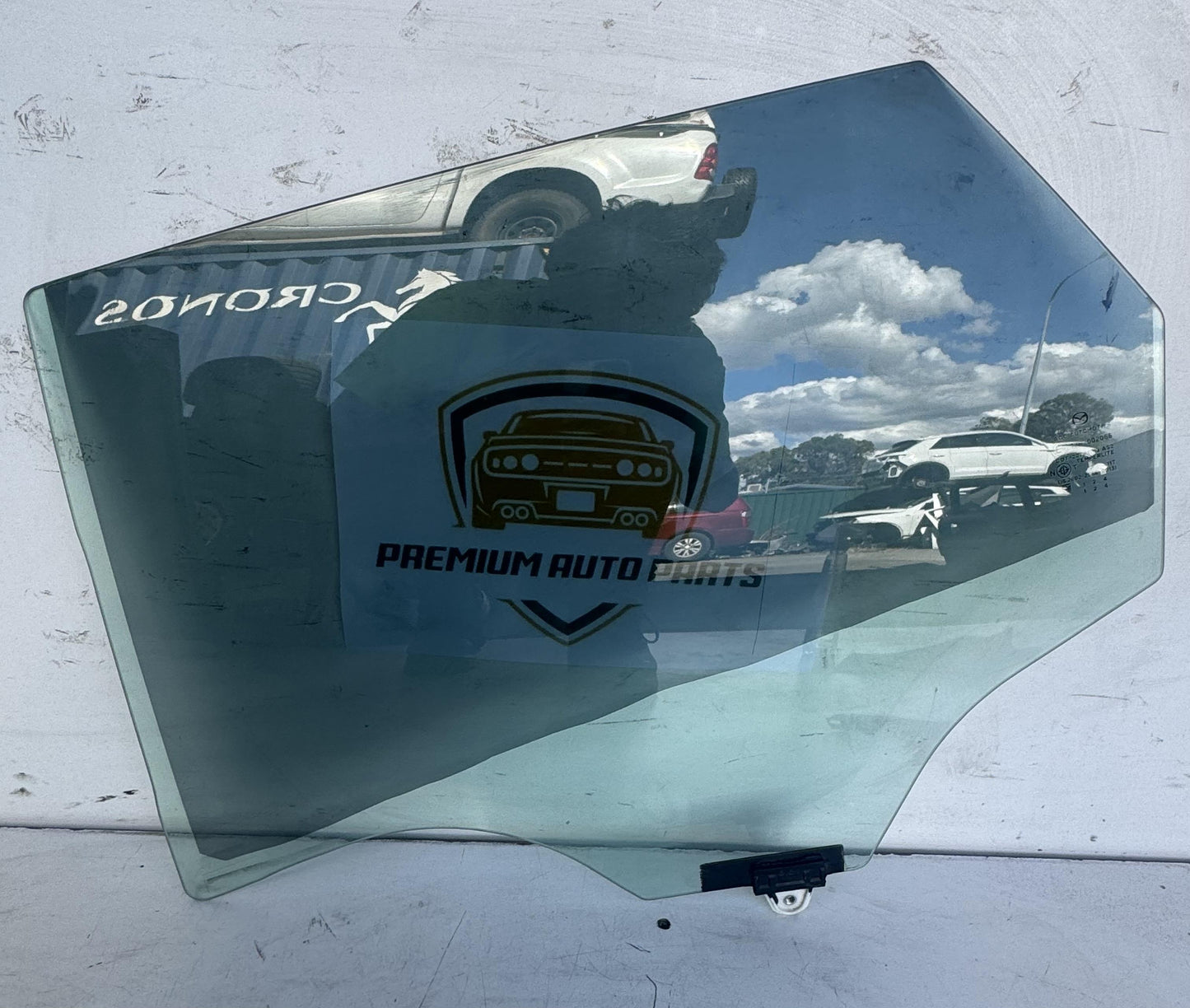2017  DK Left Rear Door Glass