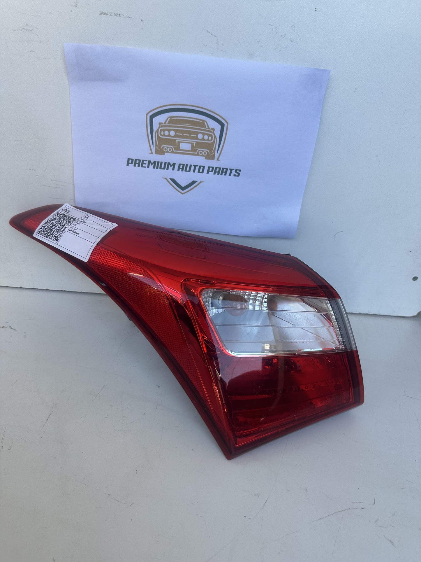 2016   Left Taillight