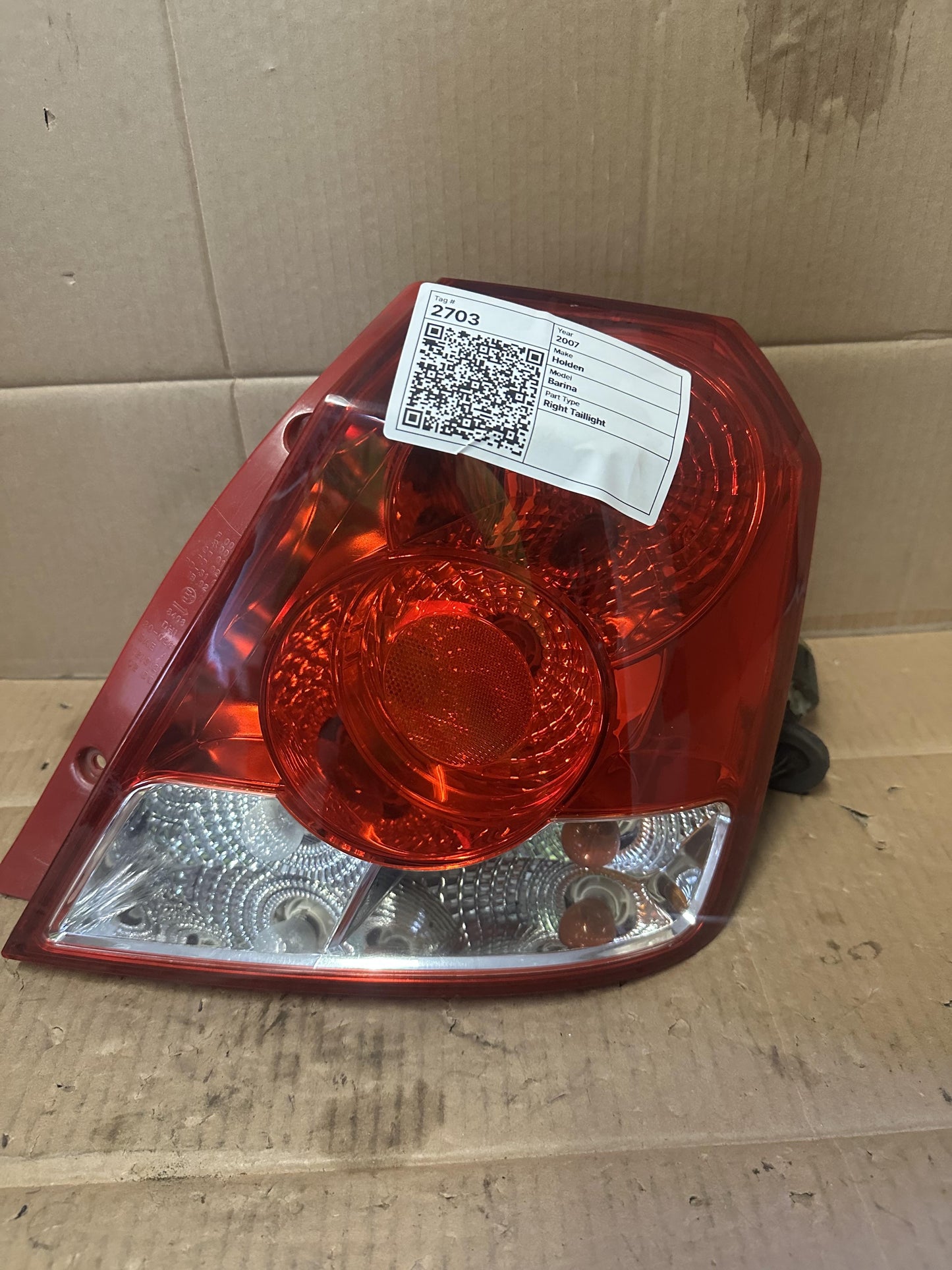 2007   Right Taillight
