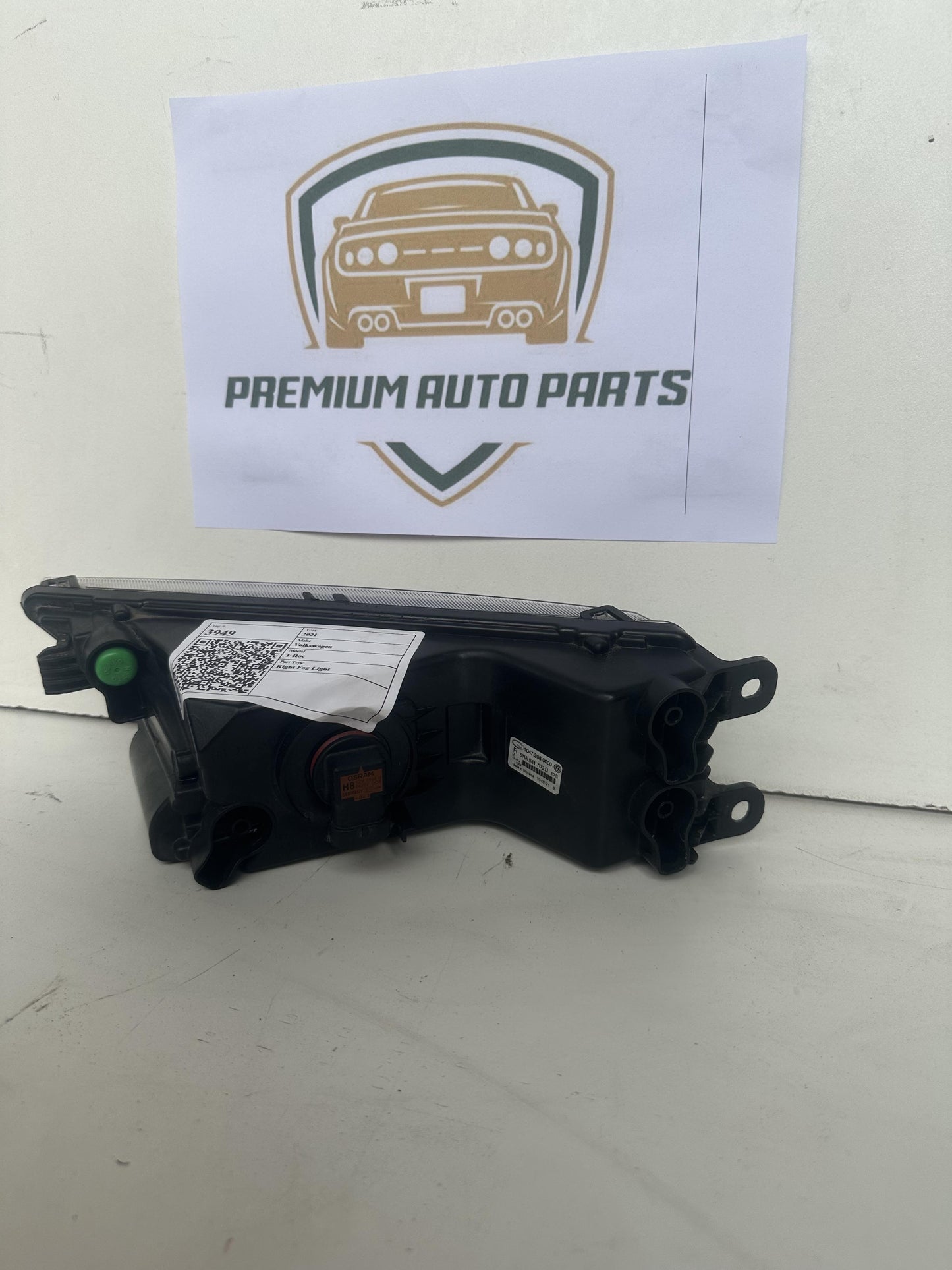 2021  MK1 - A1 Right Fog Light