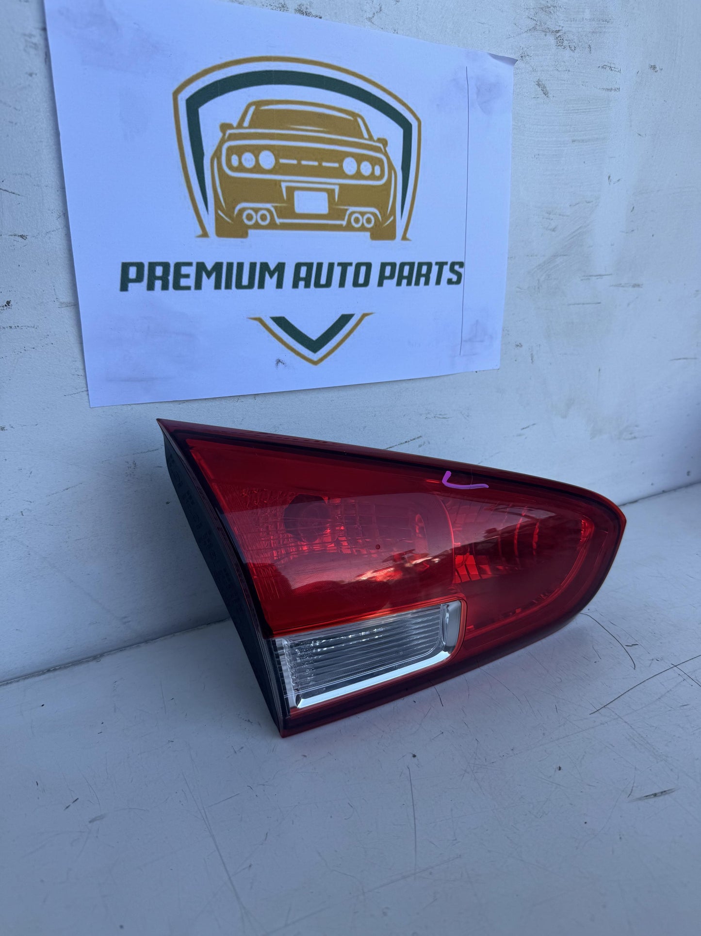 2014   Left Boot Light