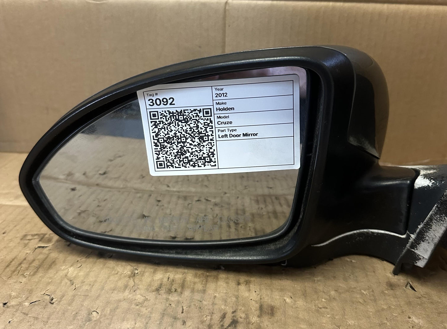 2012  JH Left Door Mirror
