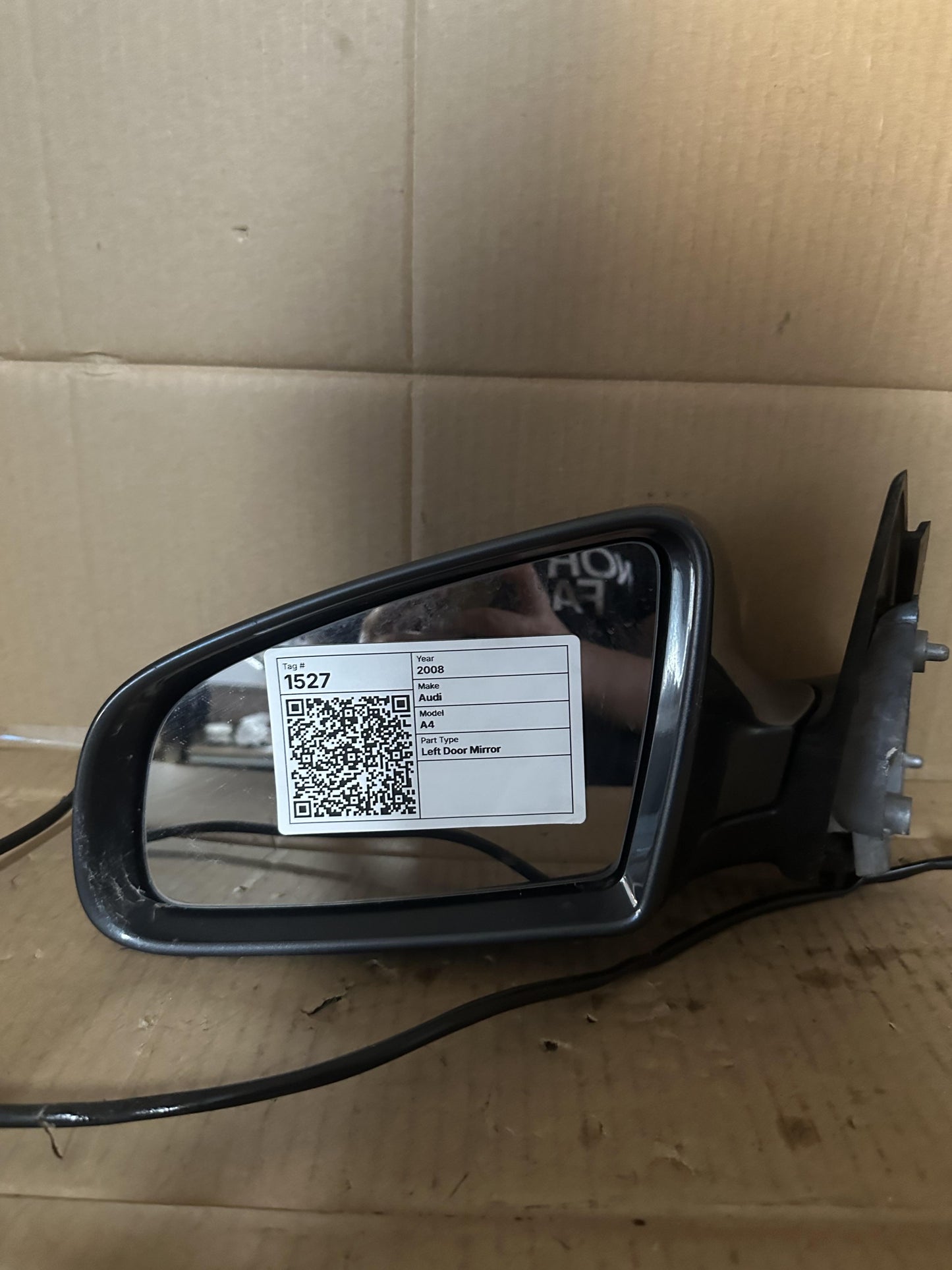2008  B7 Left Door Mirror