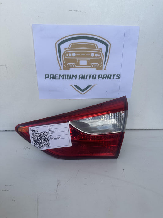 2016   Right Boot Light