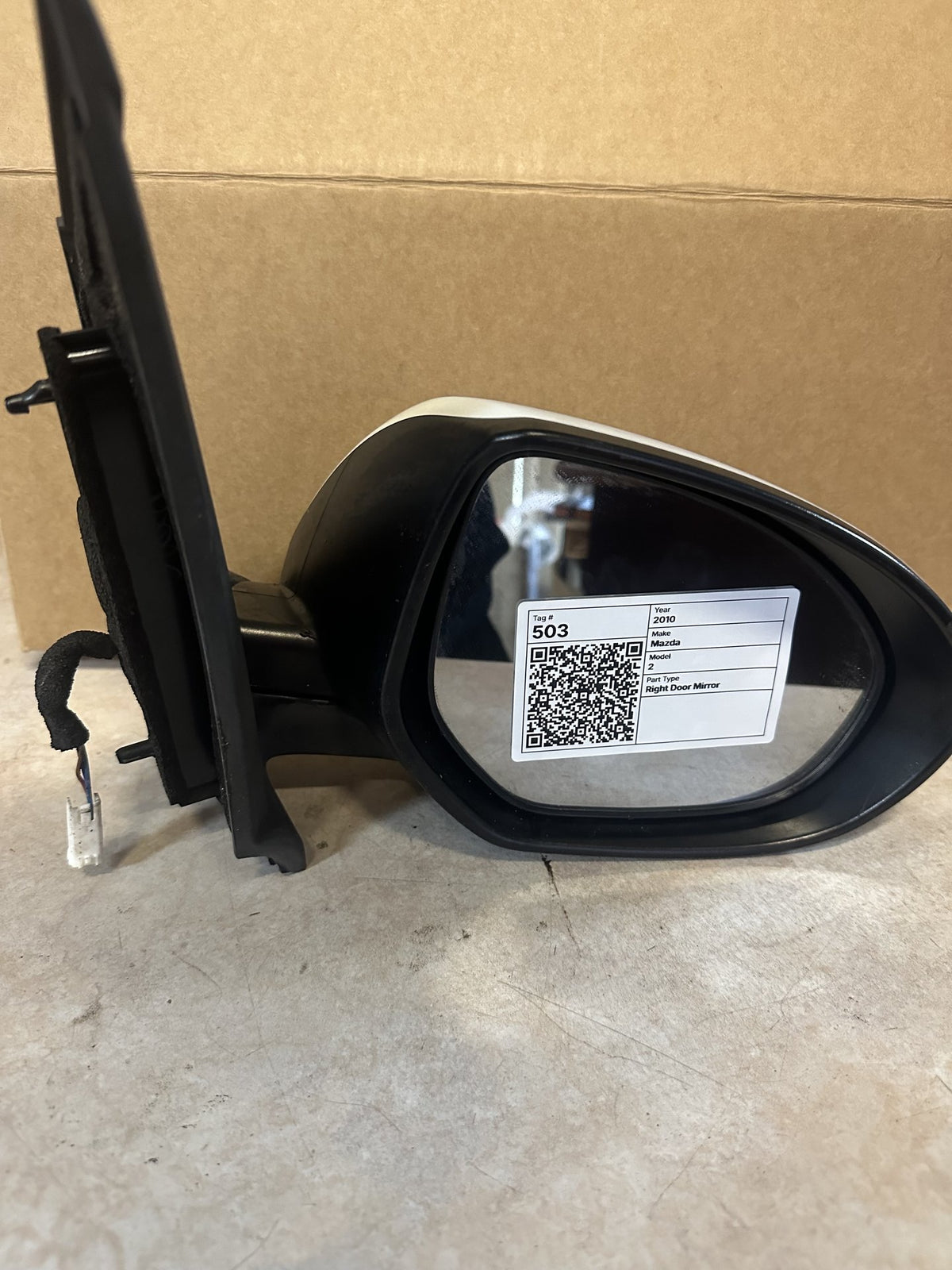2010 2 2 Hatchback Right Door Mirror 023106