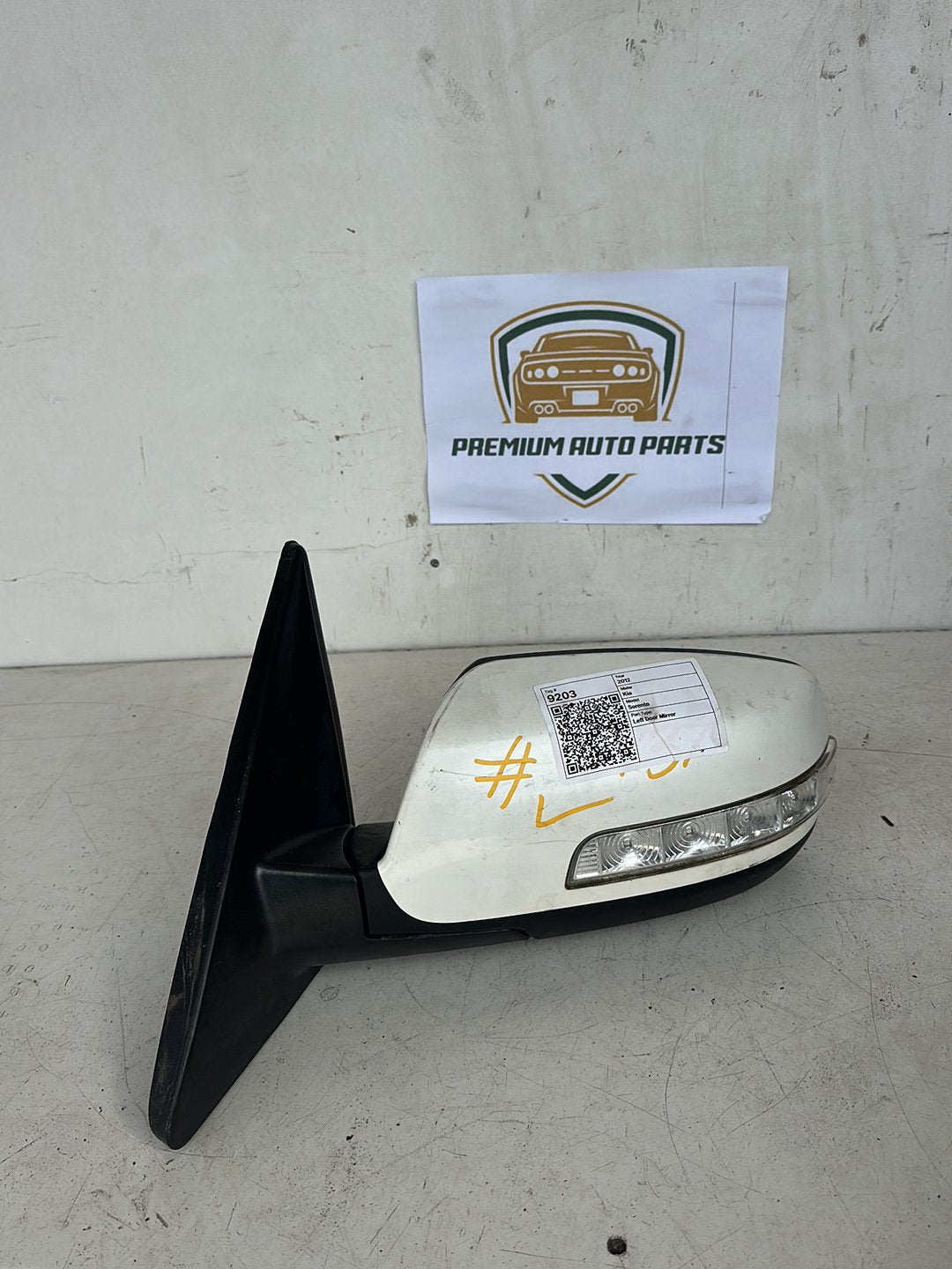 2012 Kia Sorento Station Wagon Left Door Mirror