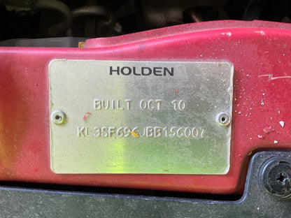 2010 Holden Barina Twin Top TK