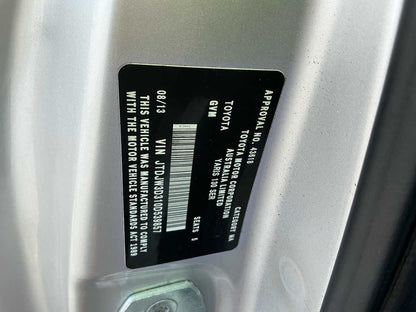 2013 Toyota Yaris YR P130