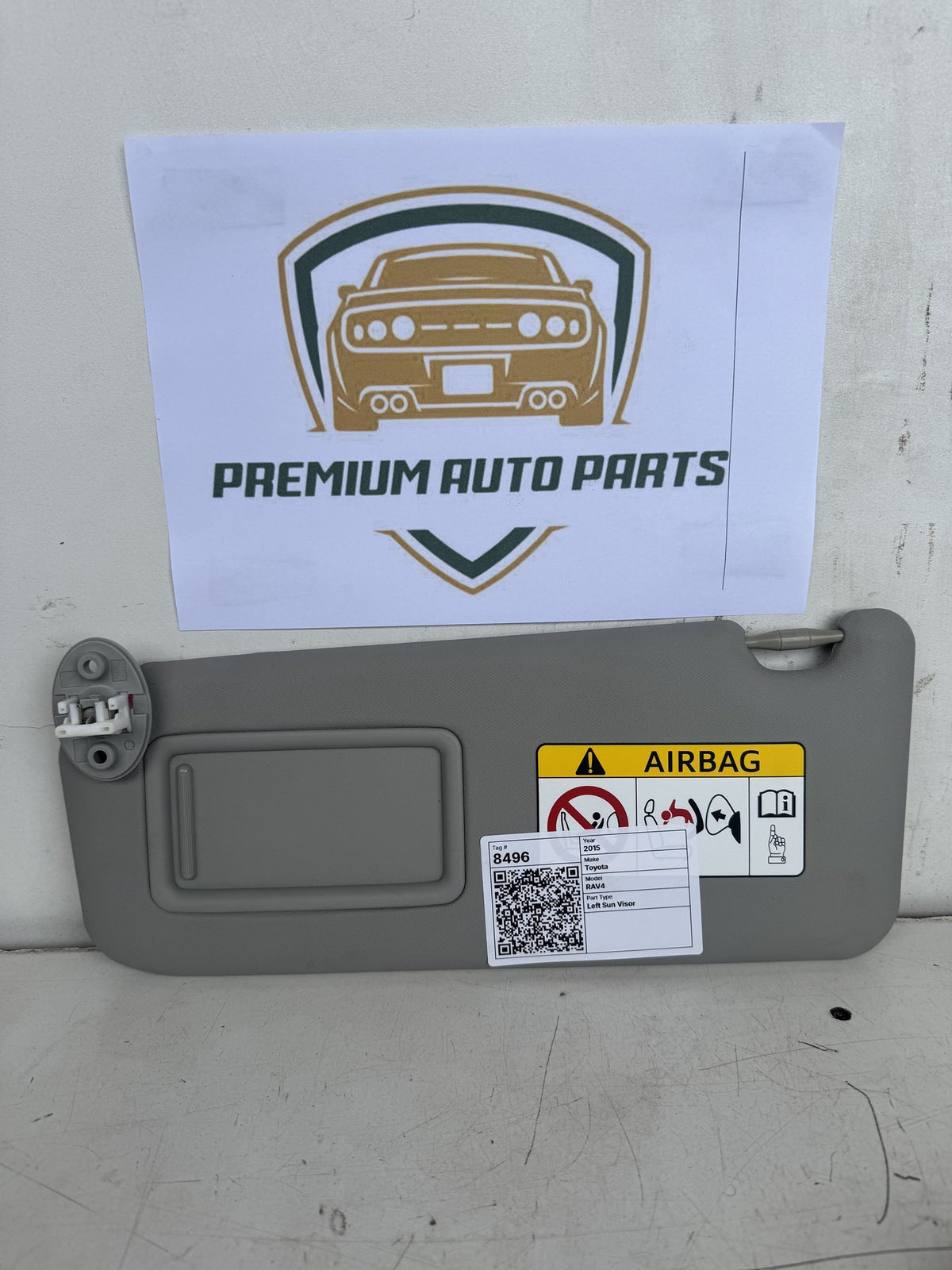 2015 Toyota RAV4 A40 Station Wagon Left Sun Visor