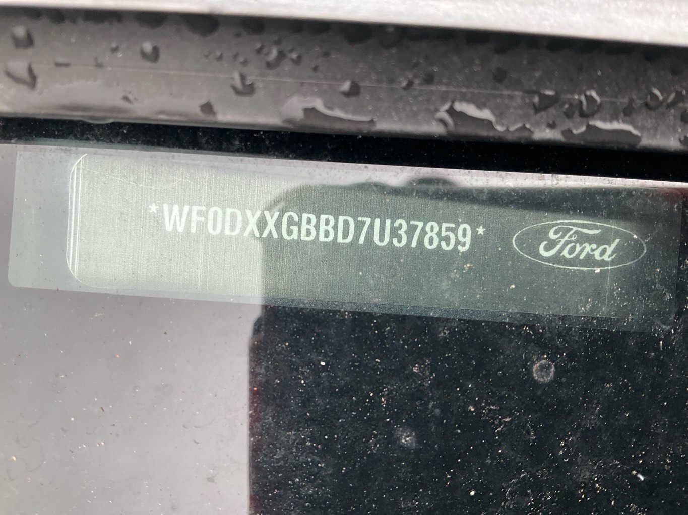 2007 Ford Mondeo MA