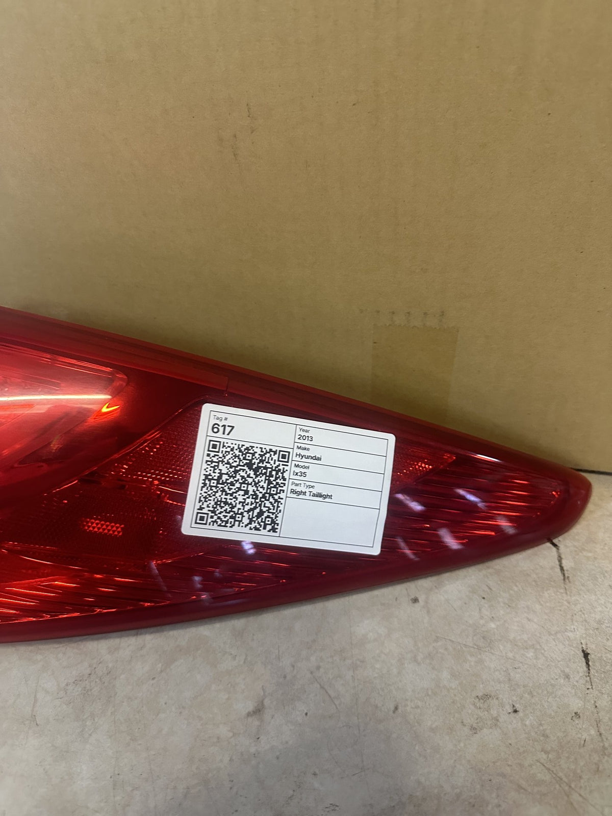 2013 Hyundai ix35 Ix35 Station Wagon Right Taillight 924022802