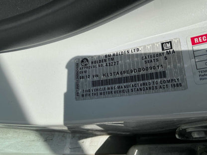 2012 Holden Barina