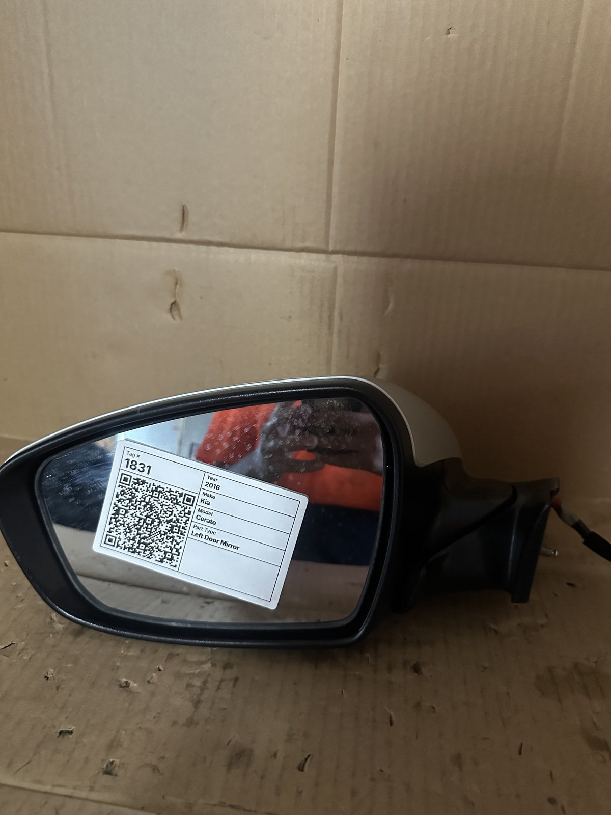 2016 Kia Cerato YD Sedan Left Door Mirror 023916