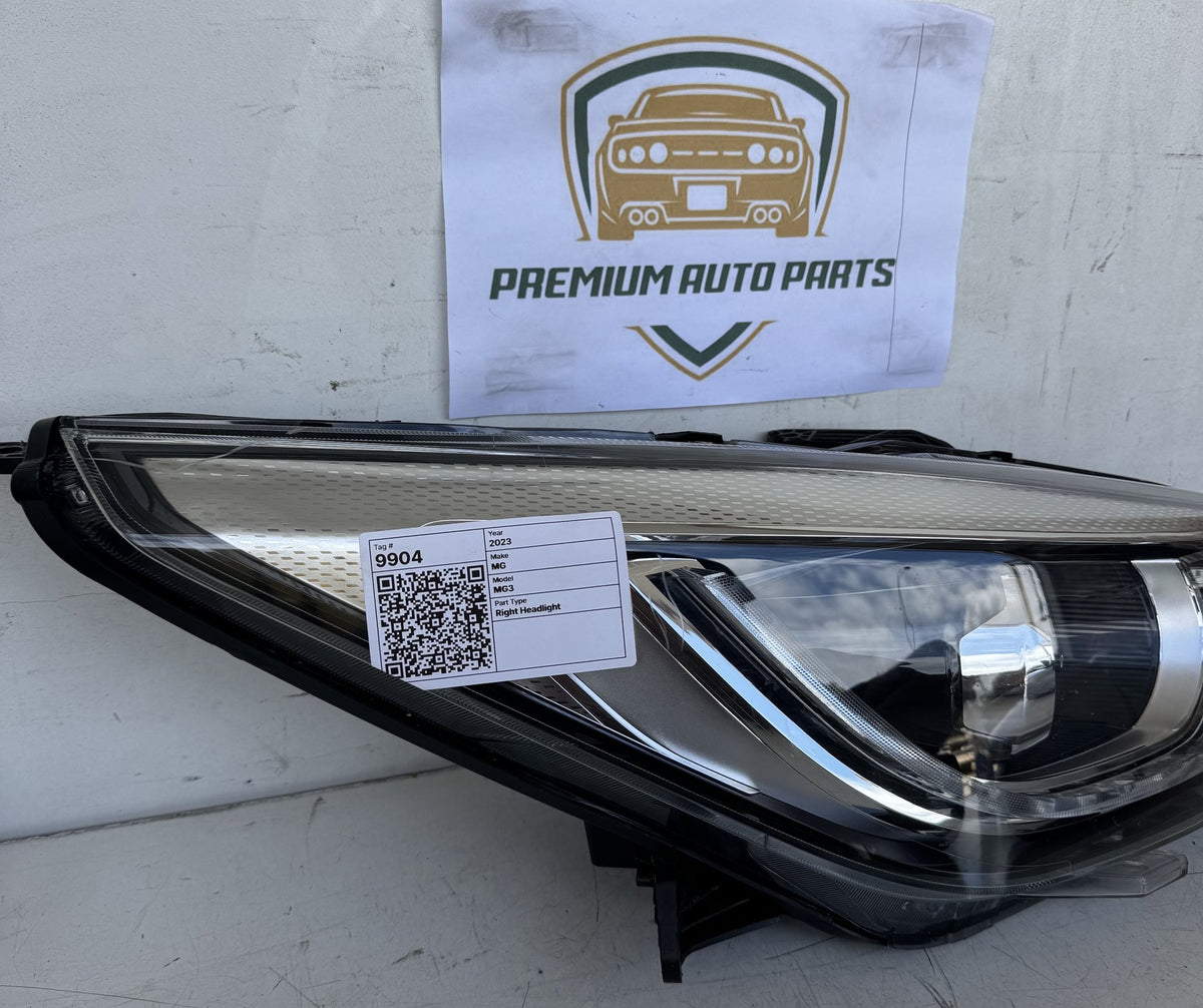 2023 MG MG3 SZP1 Hatchback Right Headlight