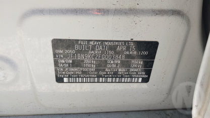 2015 Subaru Liberty VI BN