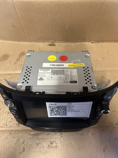 2018 Hyundai Tucson Stereo Head Unit 323600058