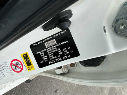 2013 Toyota Camry Altise XV50