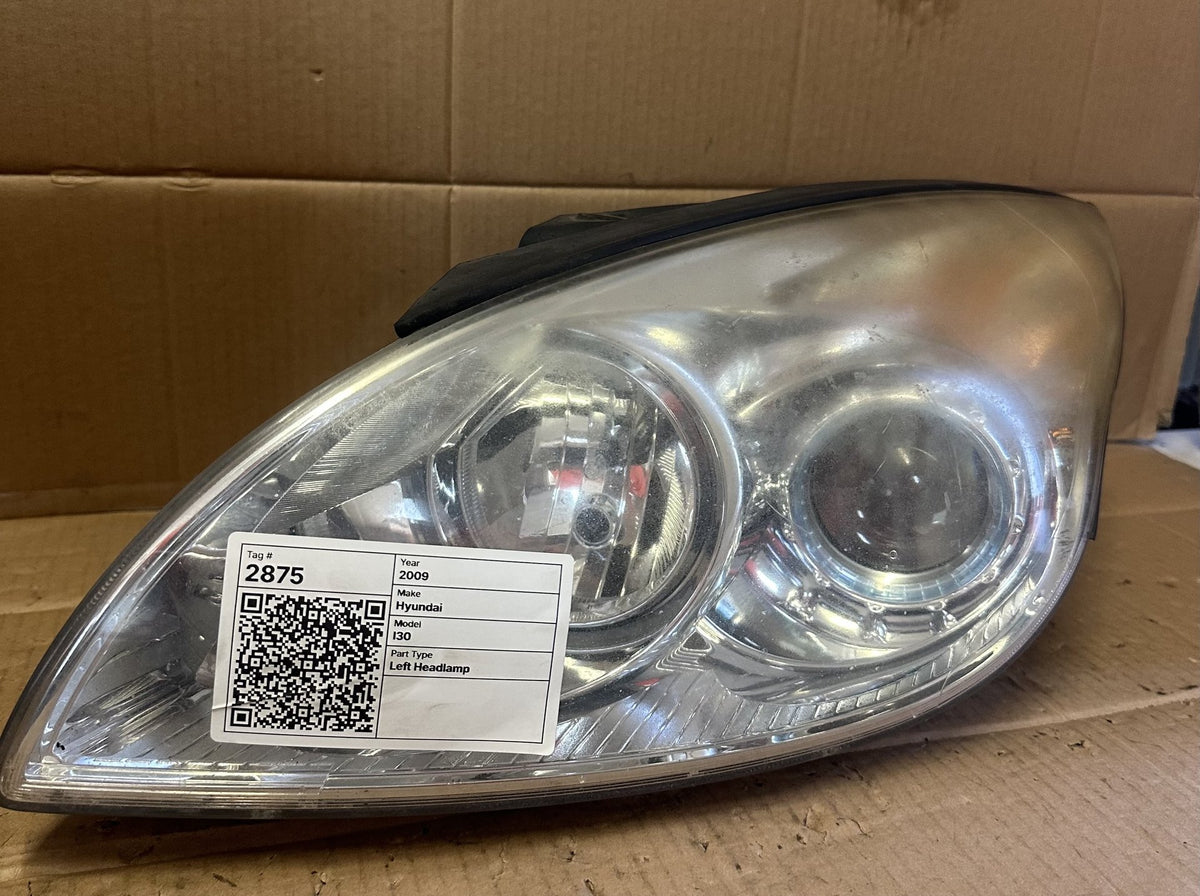 2009 Hyundai i30 Hatchback Left Headlight