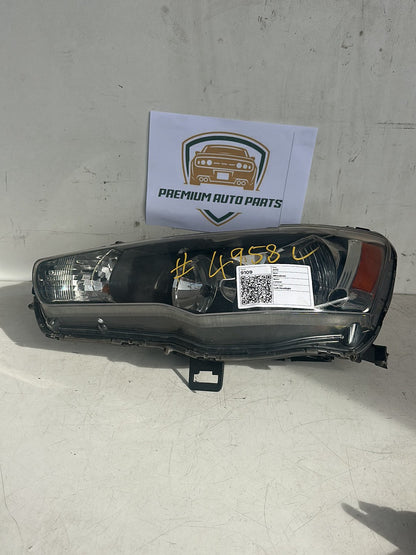 2012 Mitsubishi Lancer Sedan Left Headlight