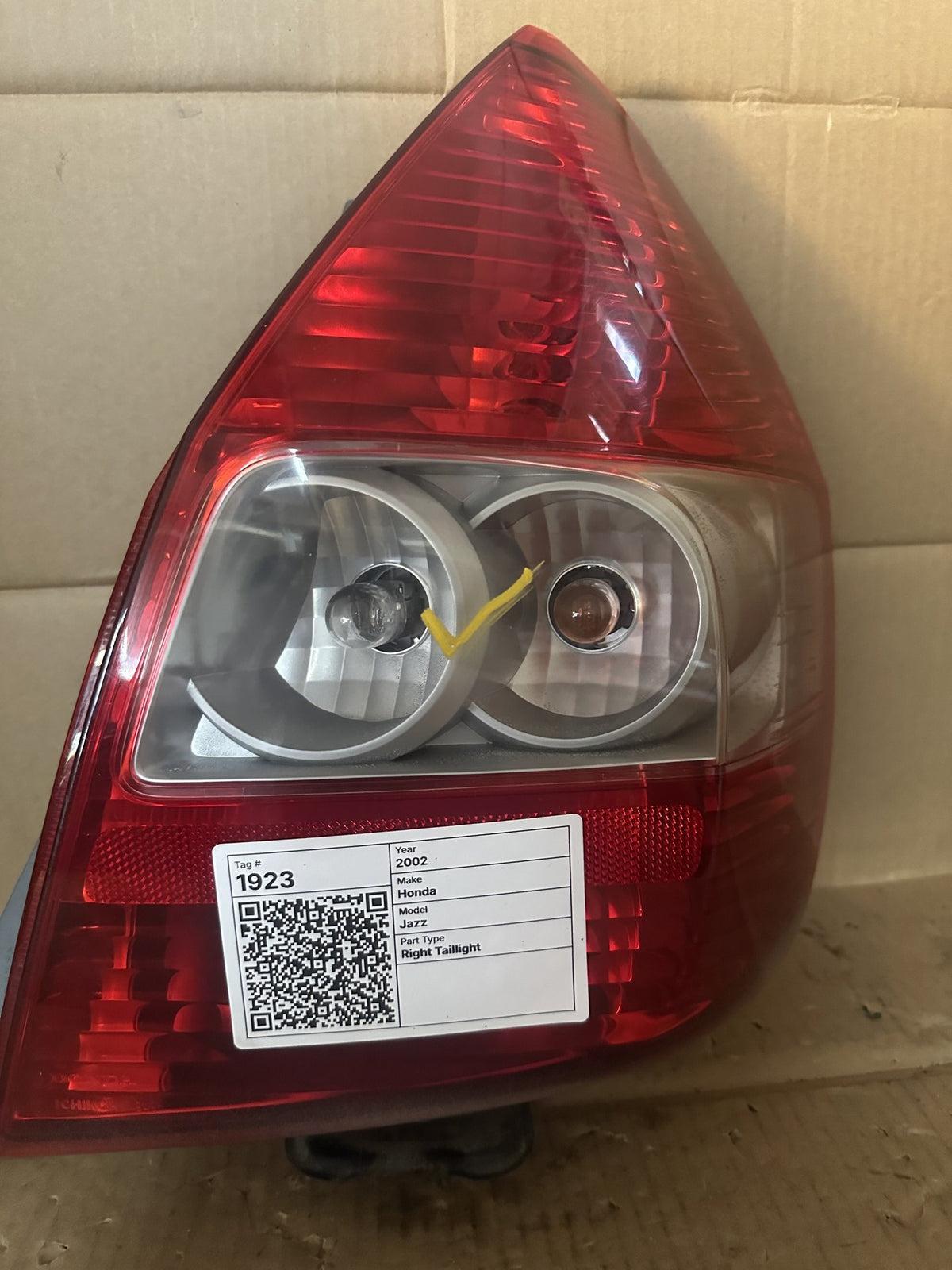 Right Taillight, 7995, 2002, Honda, Jazz, VTi