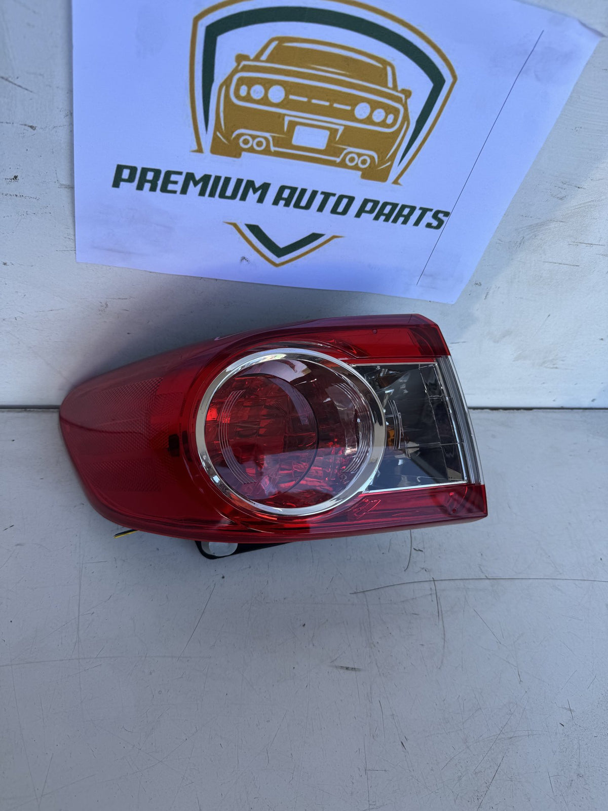2007-2014 Toyota Corolla E150 Sedan Left Taillight TYC 11-6364