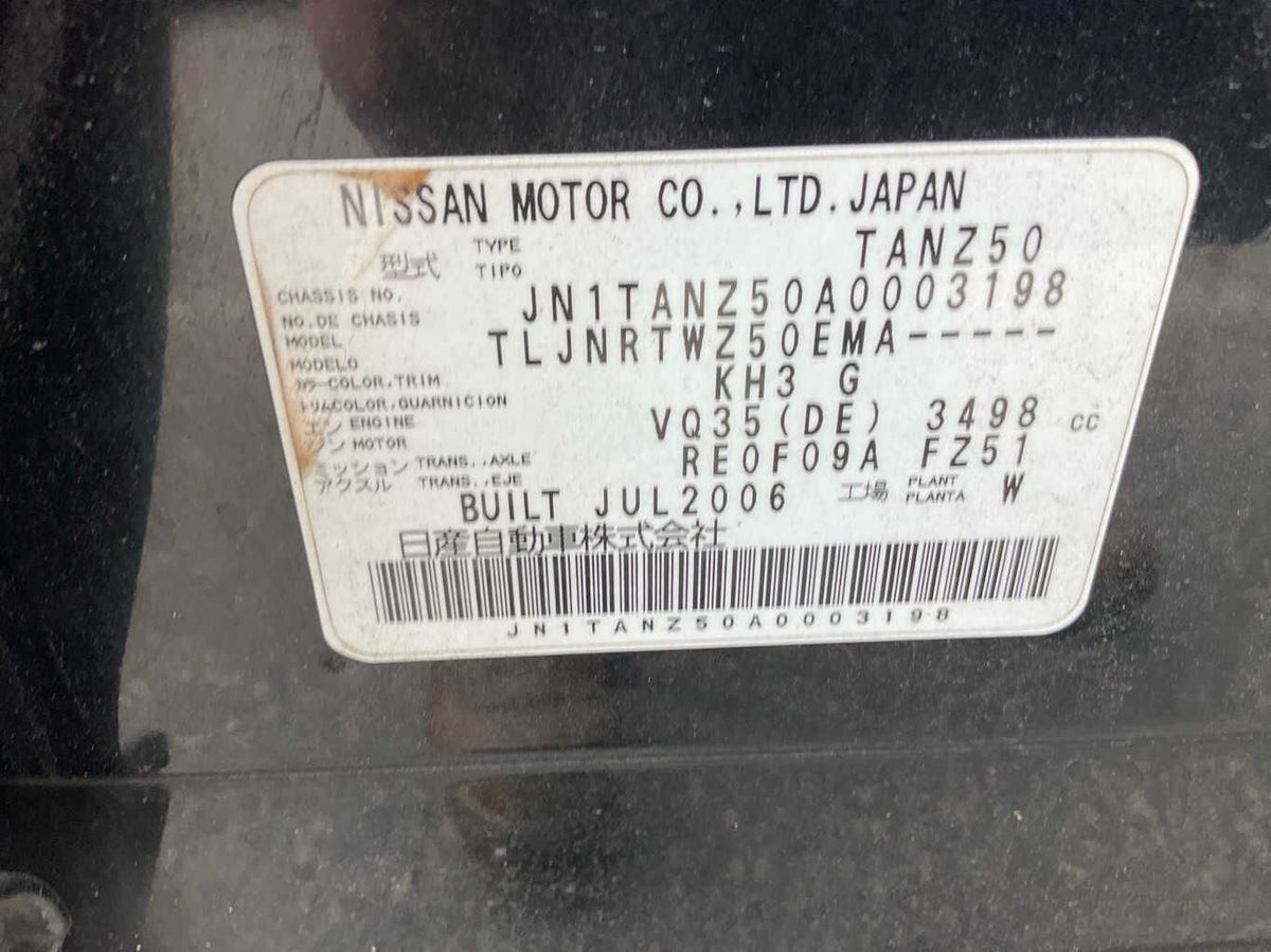 2006 Nissan Murano ST Z50