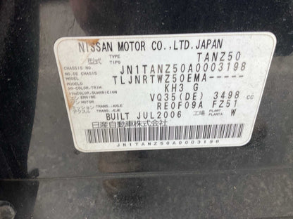 2006 Nissan Murano ST Z50
