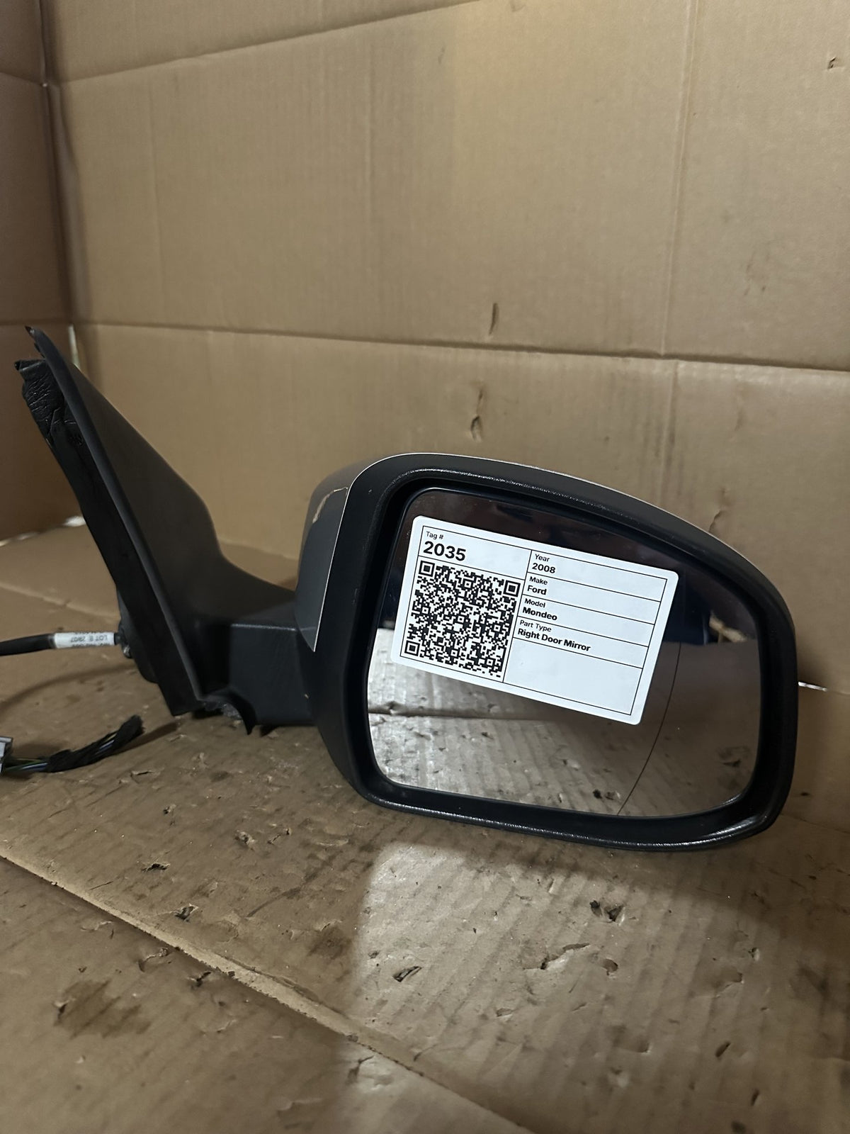 2008 Ford Mondeo MA Sedan Right Door Mirror 024384