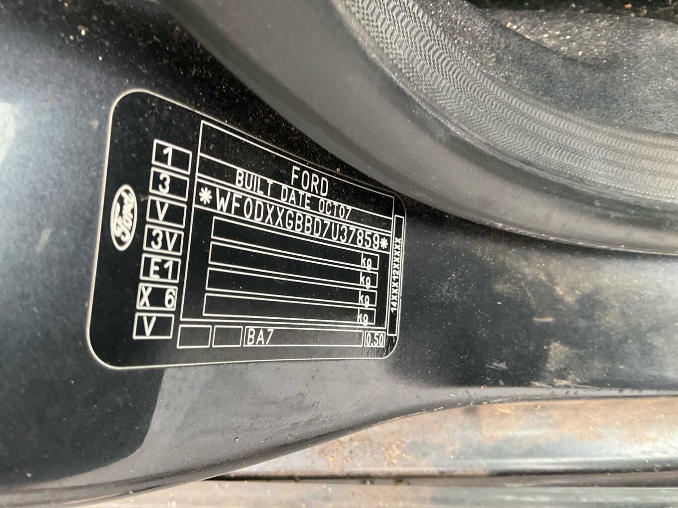 2007 Ford Mondeo MA